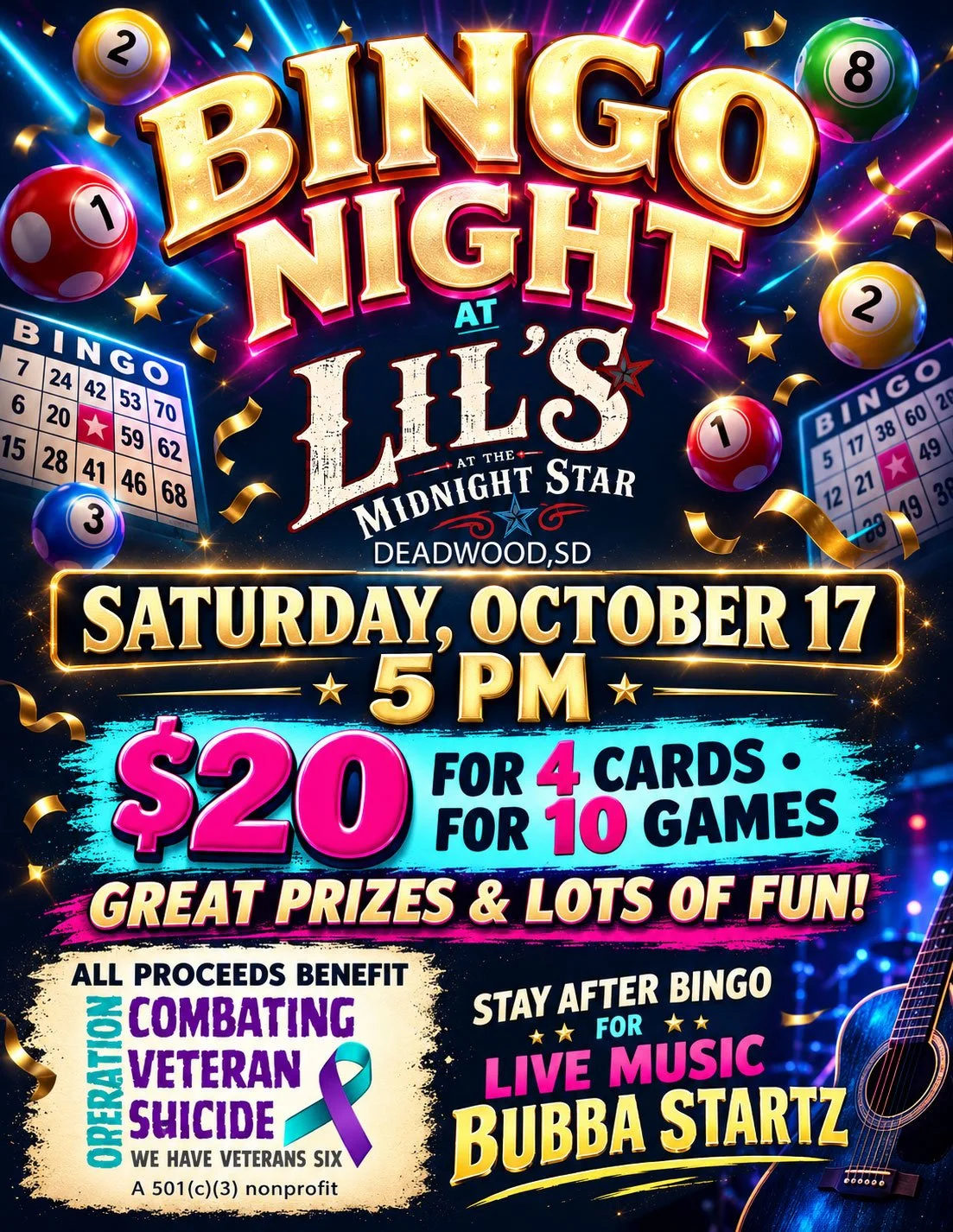 BINGO NIGHT @ LIL’S