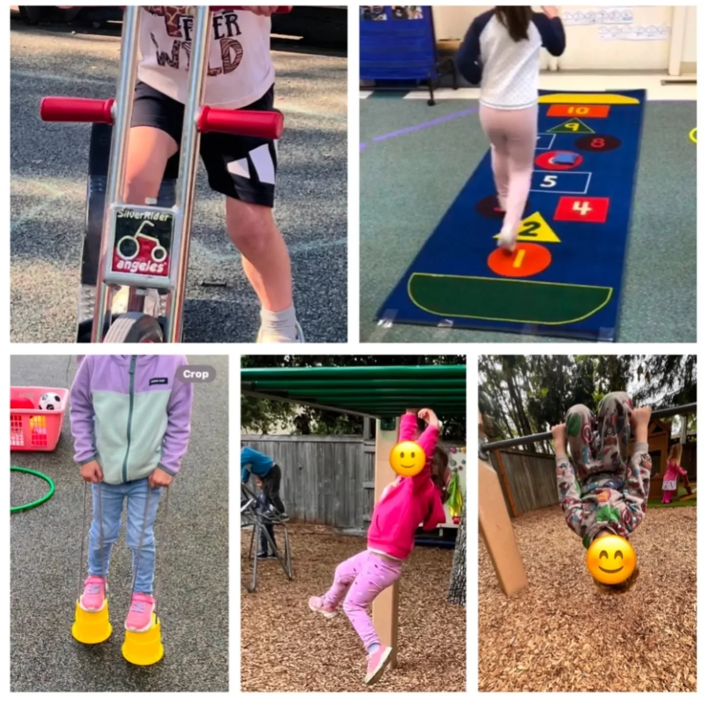 Young children learn through movement, so it is critical for them to have daily physical activity! Daily physical free play...

🤸 Provides children with opportunities for free movement
⛹️&zwj;♀️ Engages children in open-ended play
🧗&zwj;♀️Challenge