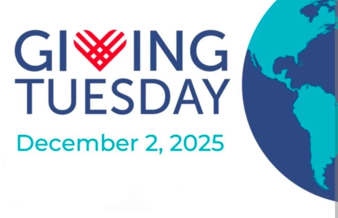 Today, December 2, 2025, is Giving Tuesday. Giving Tuesday is a day that encourages people to give back in whatever way they can. Ways to give include giving time, voice, money, goods and kindness. 

If you would like to give back and donate to our n