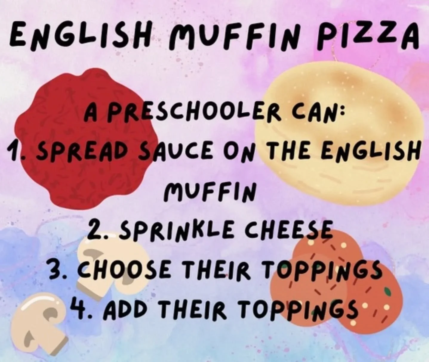 Tis the season for cooking and baking! Cooking with your preschooler may seem daunting at first, but there are many ways to get your child involved in the kitchen. When your child works with you in the kitchen it can help them feel like a contributin