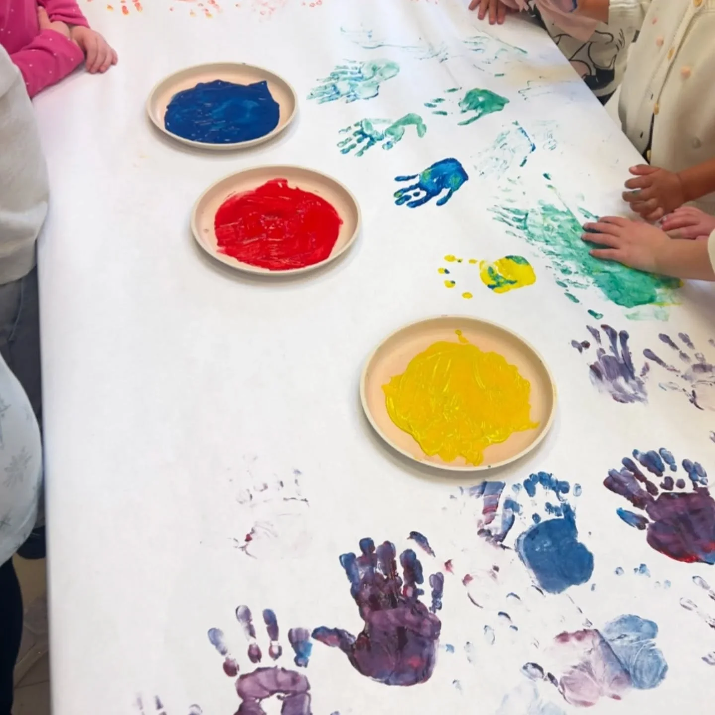 February was a short but busy and fun month in Classroom C! 

✂️ We learned about following instructions and practiced cutting and gluing shapes
🎨 We learned about mixing primary colors to form secondary colors 
💑  We talked about what being a good