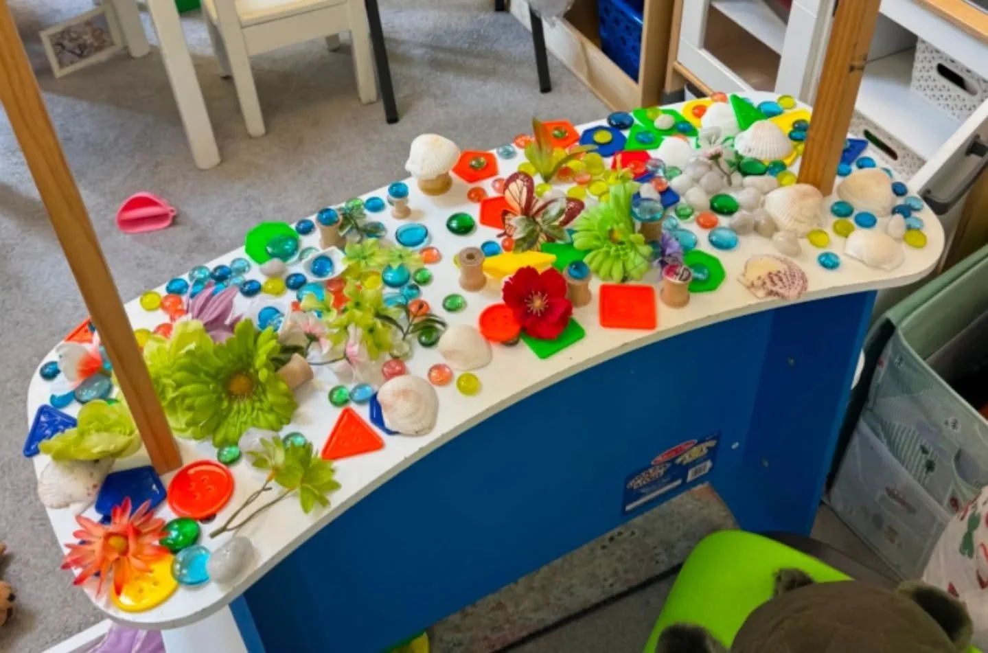 In a time where most toys have lights, sounds, movement, and a very specific use, giving your child opportunities to play with open-ended toys is especially important. Toys without a single designated use like blocks, silks/scarfs, dress up, dramatic