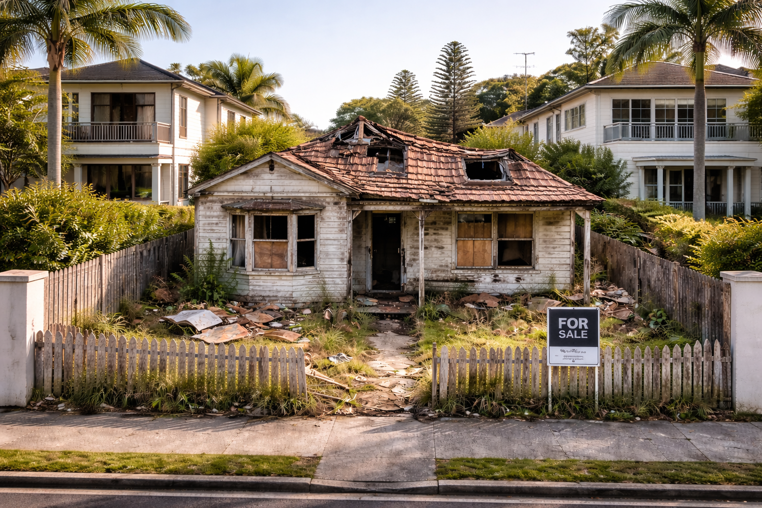 Do Derelict Homes Really Attract a Premium?&nbsp;