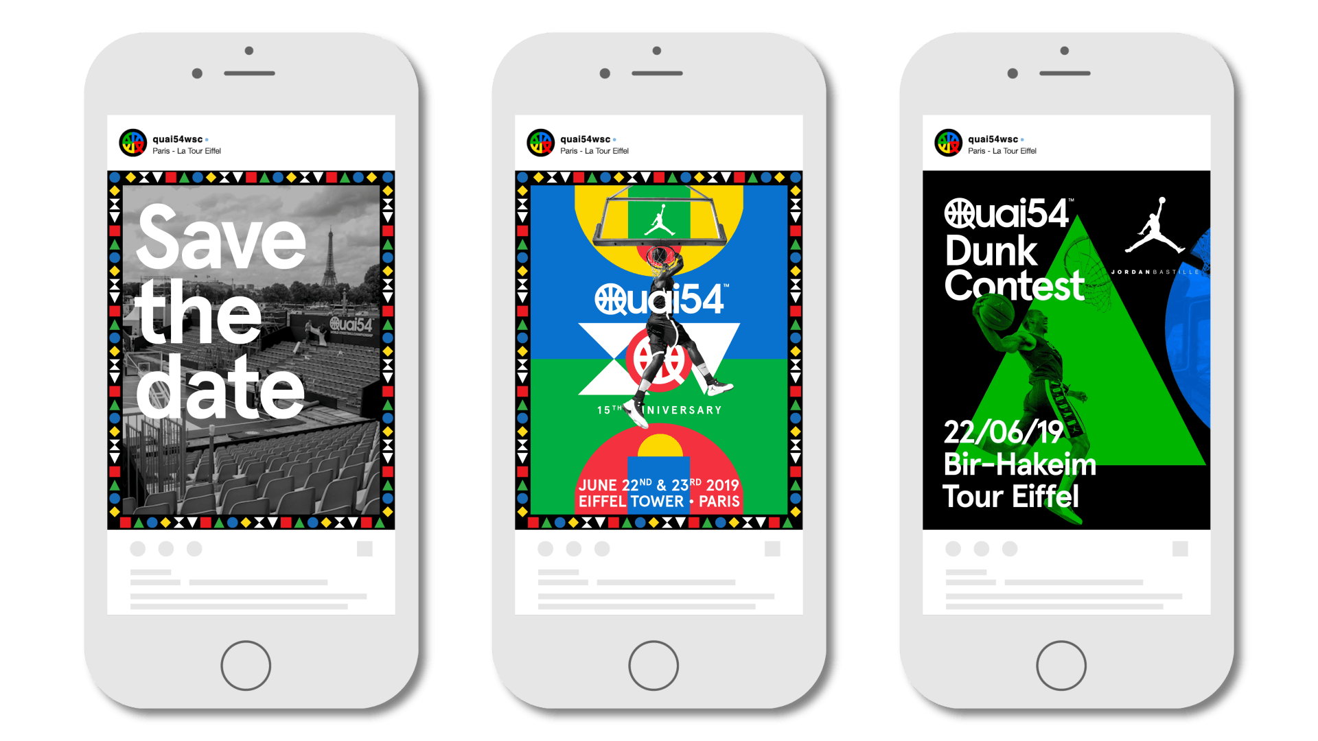 QUAI 54 -15 years anniversary
IOs and Android contents