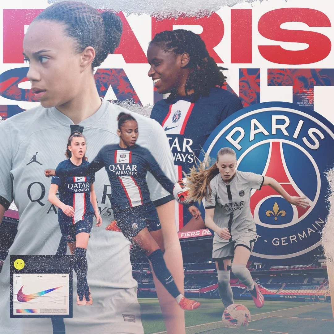 montage photo, équipe PSG féminines u19