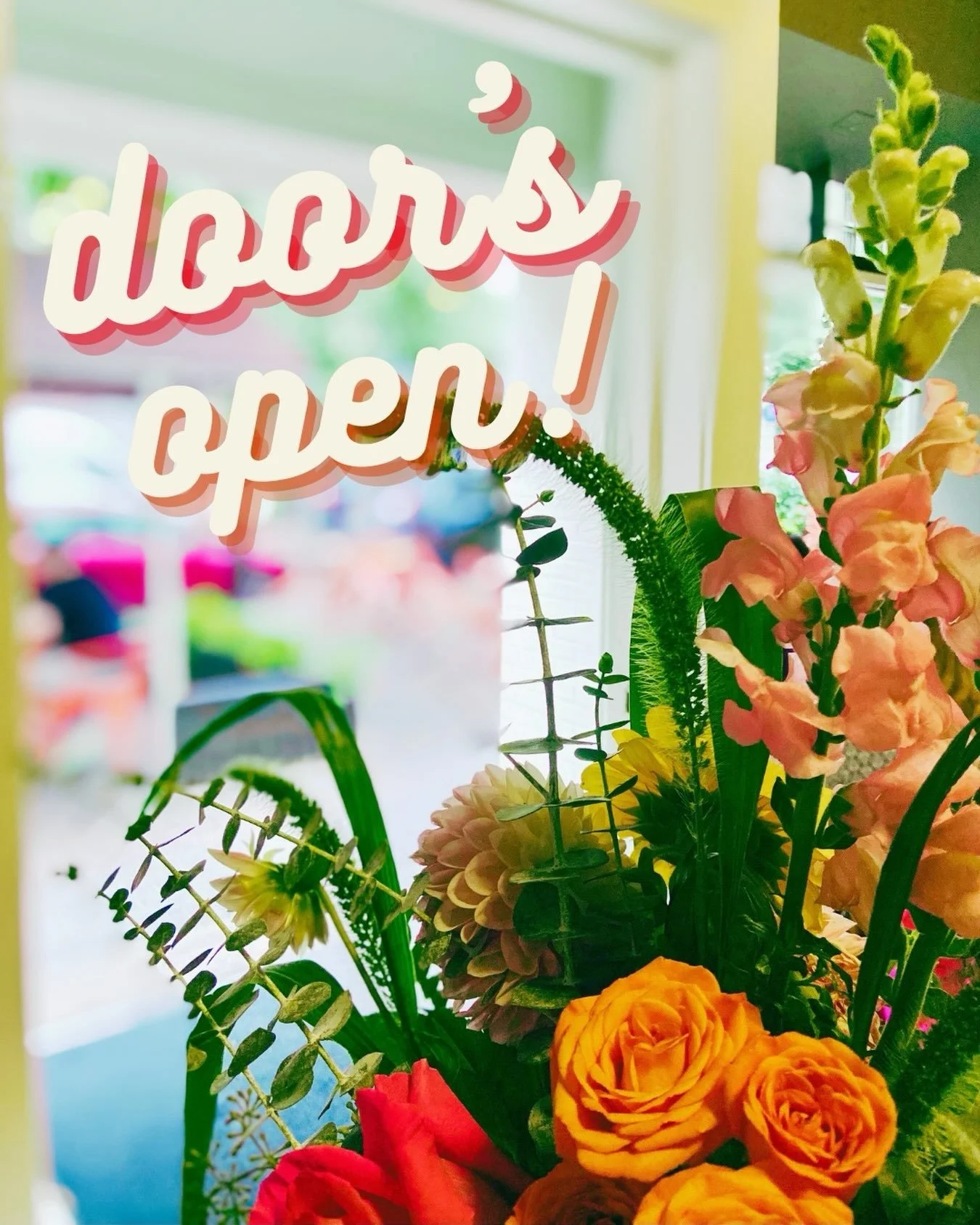 Friends, we&rsquo;re back for brunch! 
No need to knock, come on in!
🚪🌬️🍃☔️🌈🌷🌻🪻