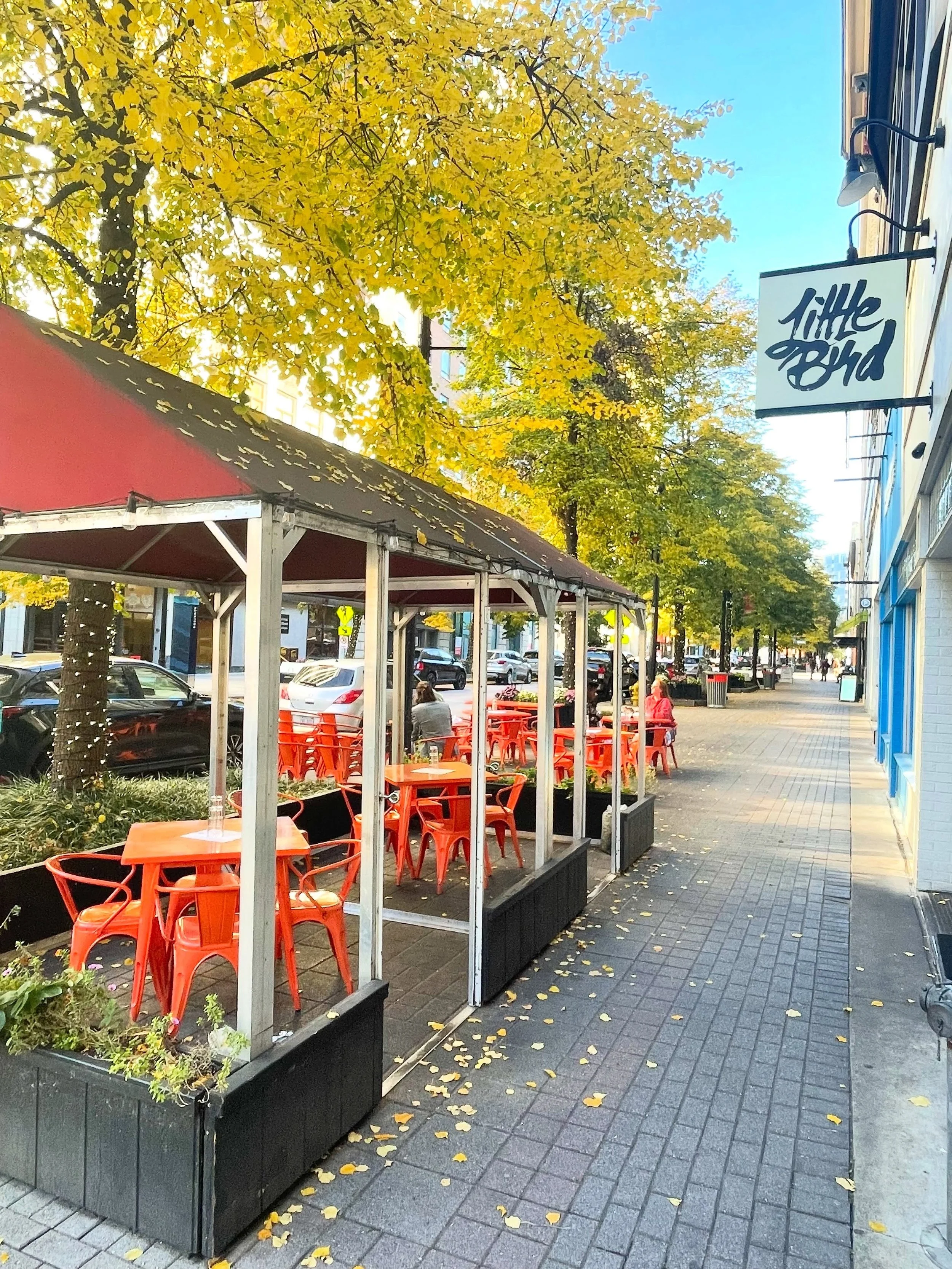 ☀️☀️☀️

Some math we can all agree on&hellip;

Zero big events in town = easy parking downtown. 73&deg; &amp; sunny = Littlebird patio weather!

Tables are reserved for dining only, but the door is open, so the bar is breezy &amp; ready for you. 😎


