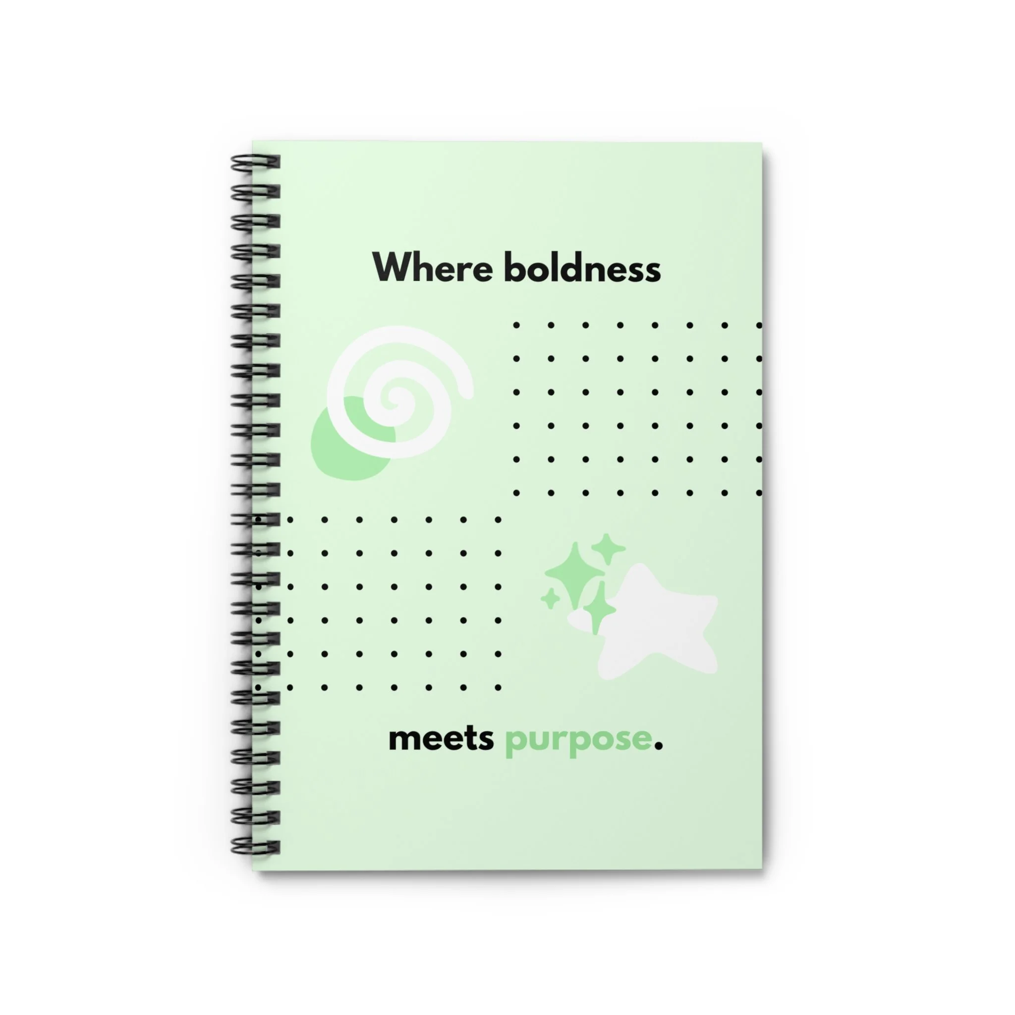 Where Boldness Meets Purpose Journal