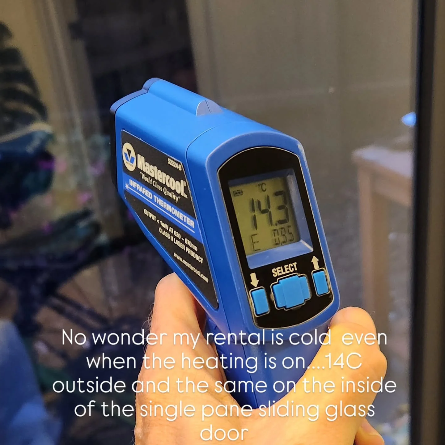 So often our residential heating systems are just compensating for thermally poor building envelopes, as is the case here