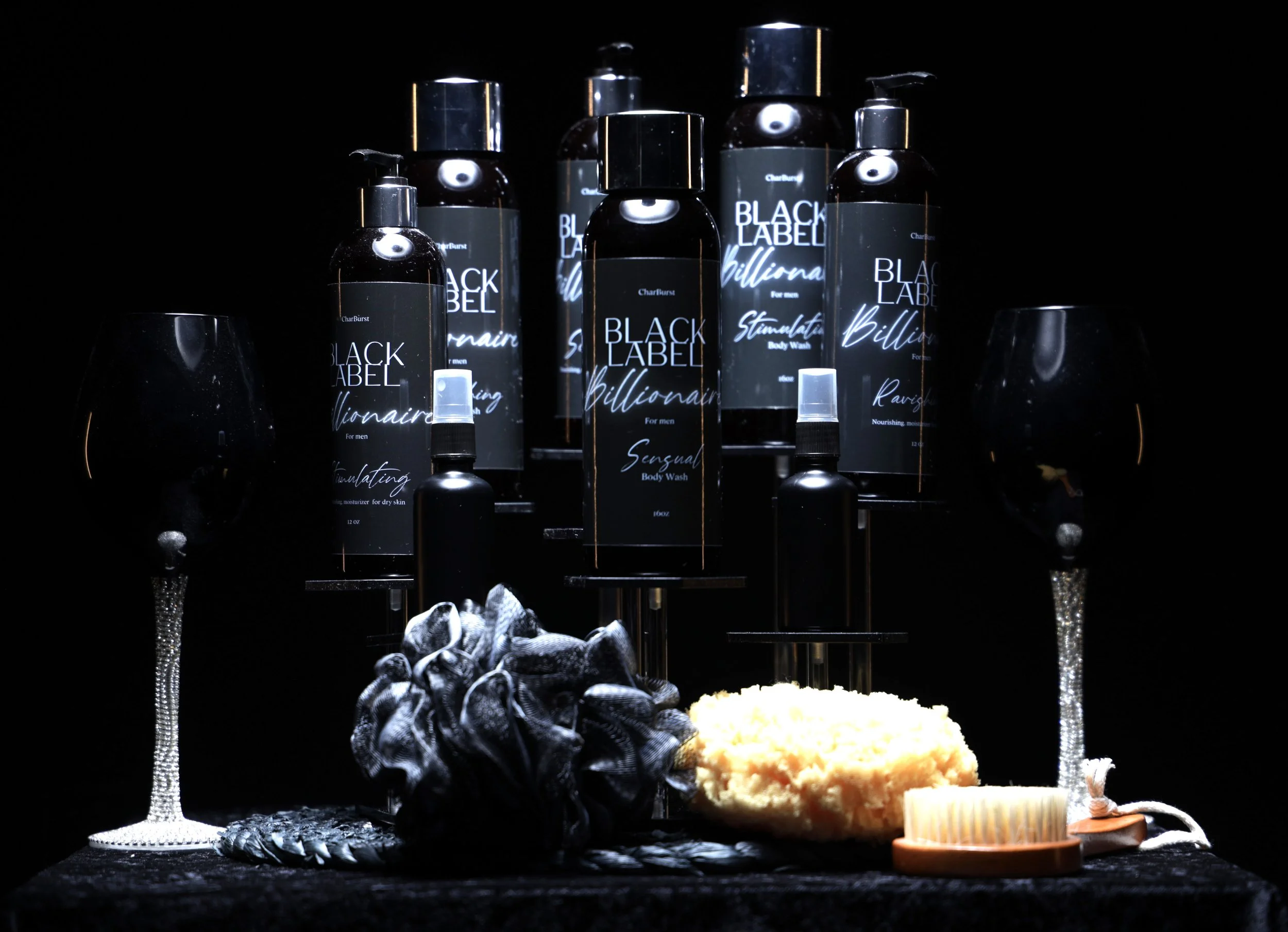16 oz Black Label Billionaire Collection (Stimulating Body Wash)
