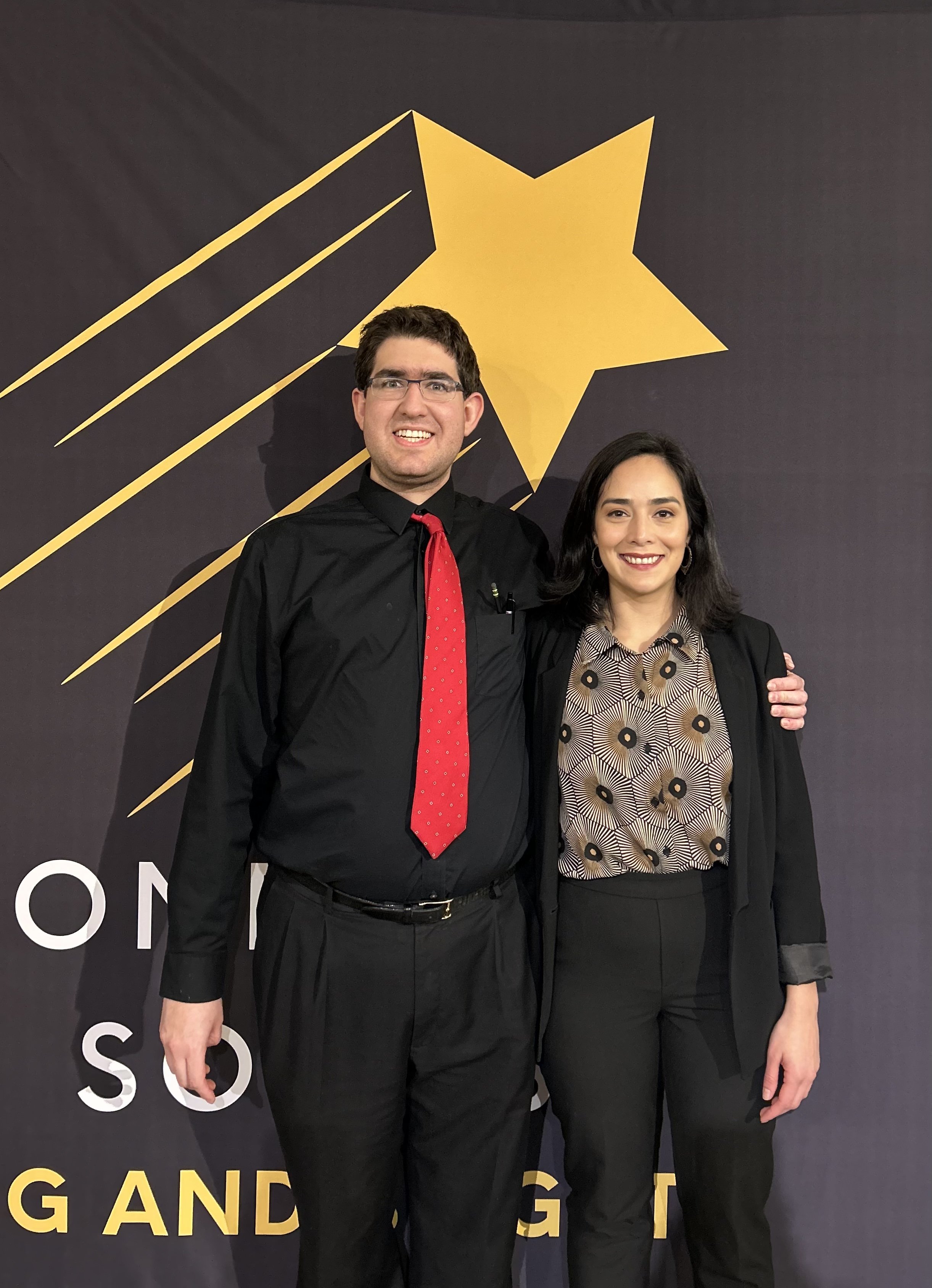Team Five, Andrew Schneider and Luisana Rivas