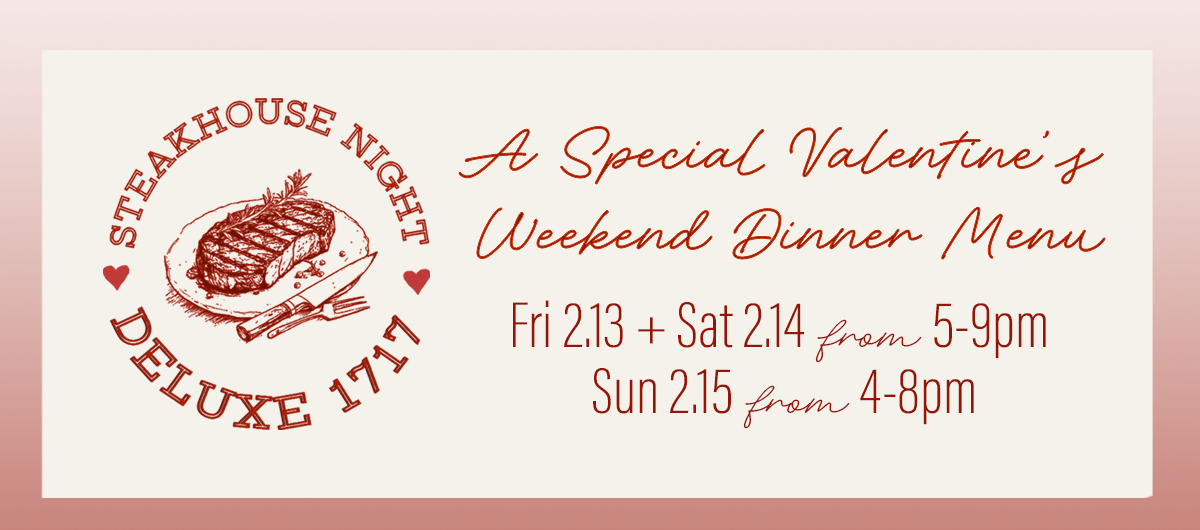 FRIDAY STEAKHOUSE NIGHT! 