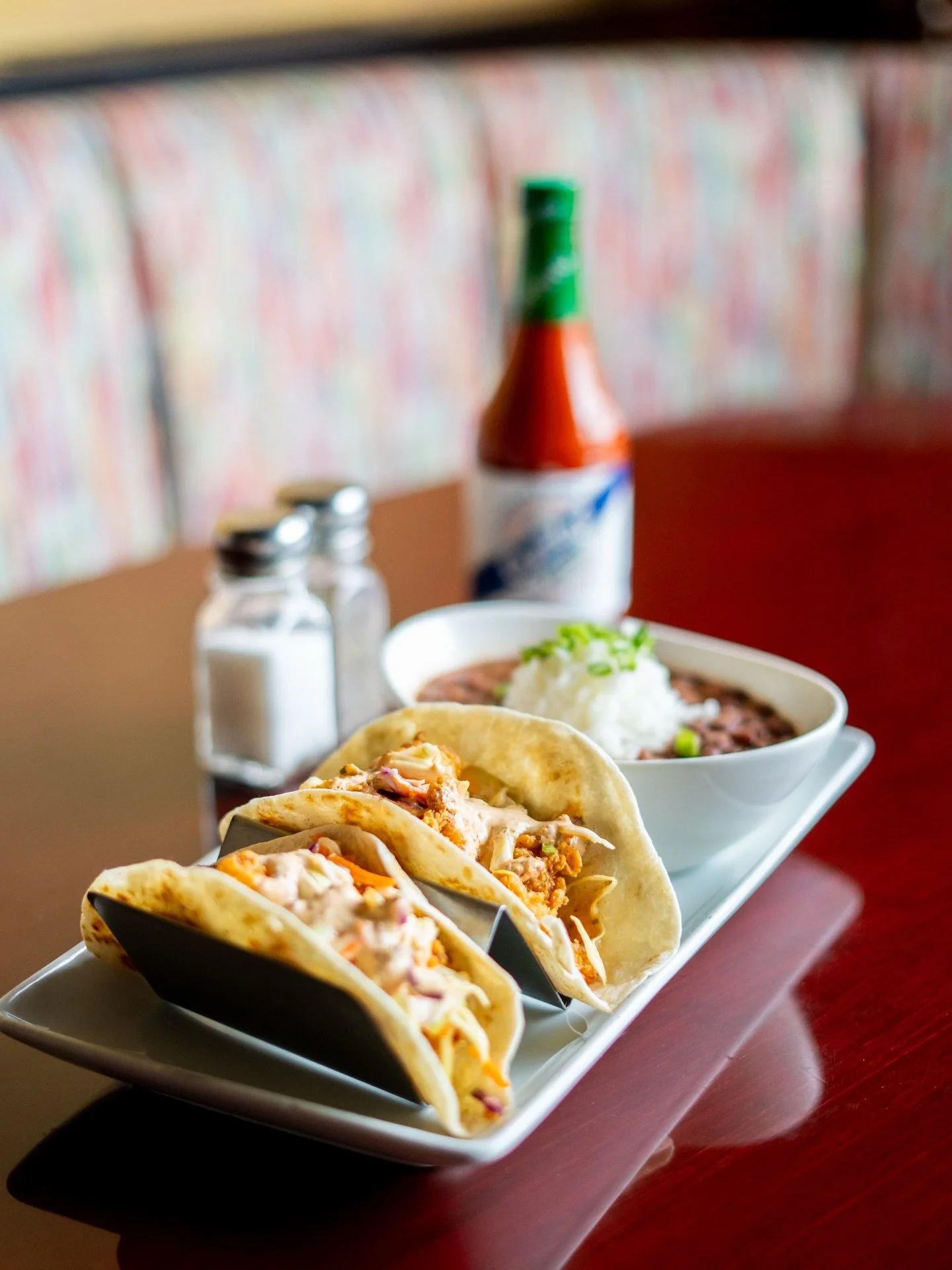 It&rsquo;s Taco Tuesday! Come try our shrimp tacos today! #tacotuesday #gumbohouse #anchoragerestaurant
