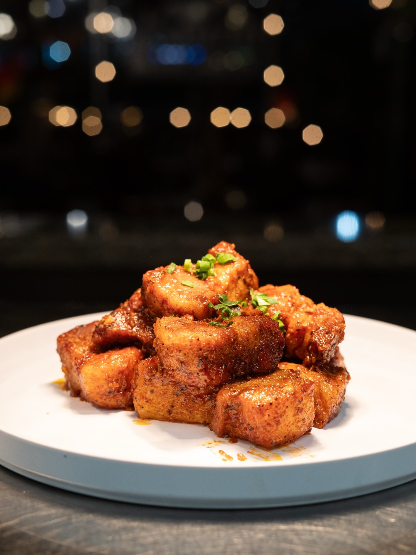 Pork Belly Burnt Ends. Tender, smoky, and glazed with that perfect sweet heat. Available at Gumbo House!
https://www.gumbohousealaska.com/delivery