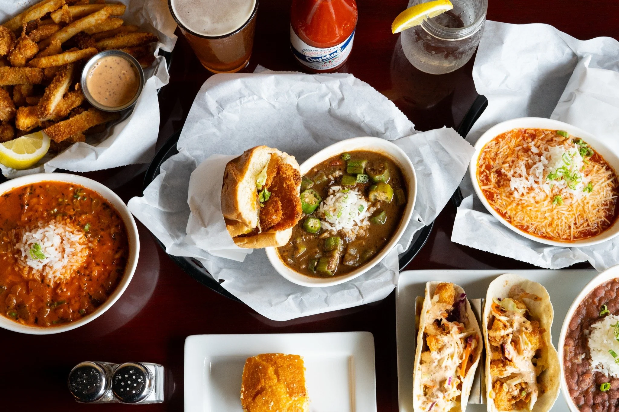 Did you know? The Holy Trinity of Cajun cooking: onion, bell pepper &amp; celery, is the soul of almost every dish we make. We've been honoring that tradition right here in Alaska.

What's your favorite Cajun comfort food? 
#gumbohousealaska #alaskar