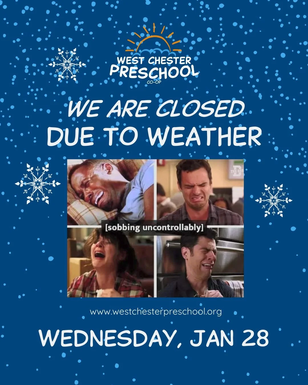 Lakota is on a 2-hour delay tomorrow, which means preschool is canceled yet again! Just a reminder to all you lucky parents: these are the 'precious moments' you&rsquo;ll look back on fondly in 30 years. Try to ignore the screaming and focus on the m