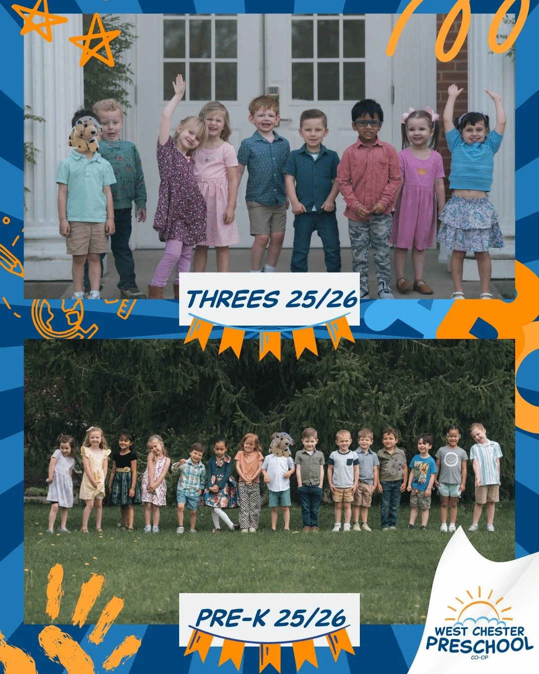 From September strangers to a class full of best friends.

Threes: we'll see you back here in the fall.
Pre-K: kindergarten doesn't know what's coming. 💛

Thank you, 25-26 WCP families, it's been a great year!

#WestChesterPreschool #WestChesterOhio
