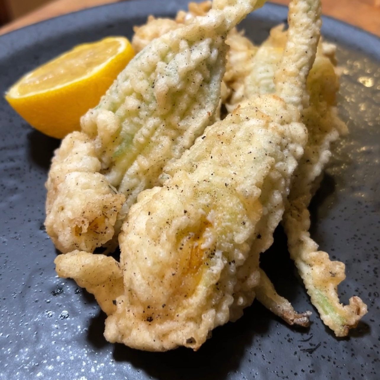 Fried Squash Blossoms
