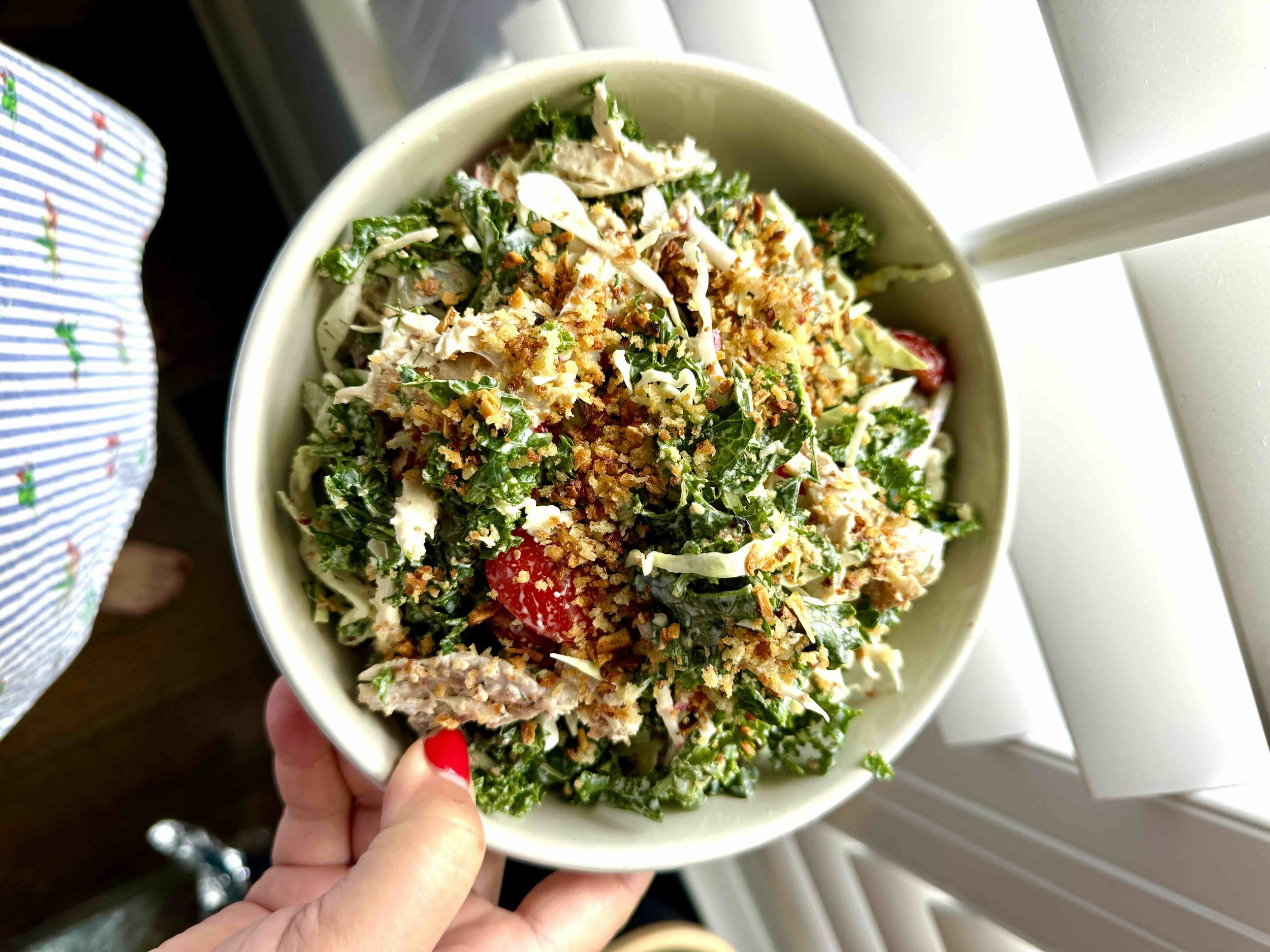 Fried Pickle Salad