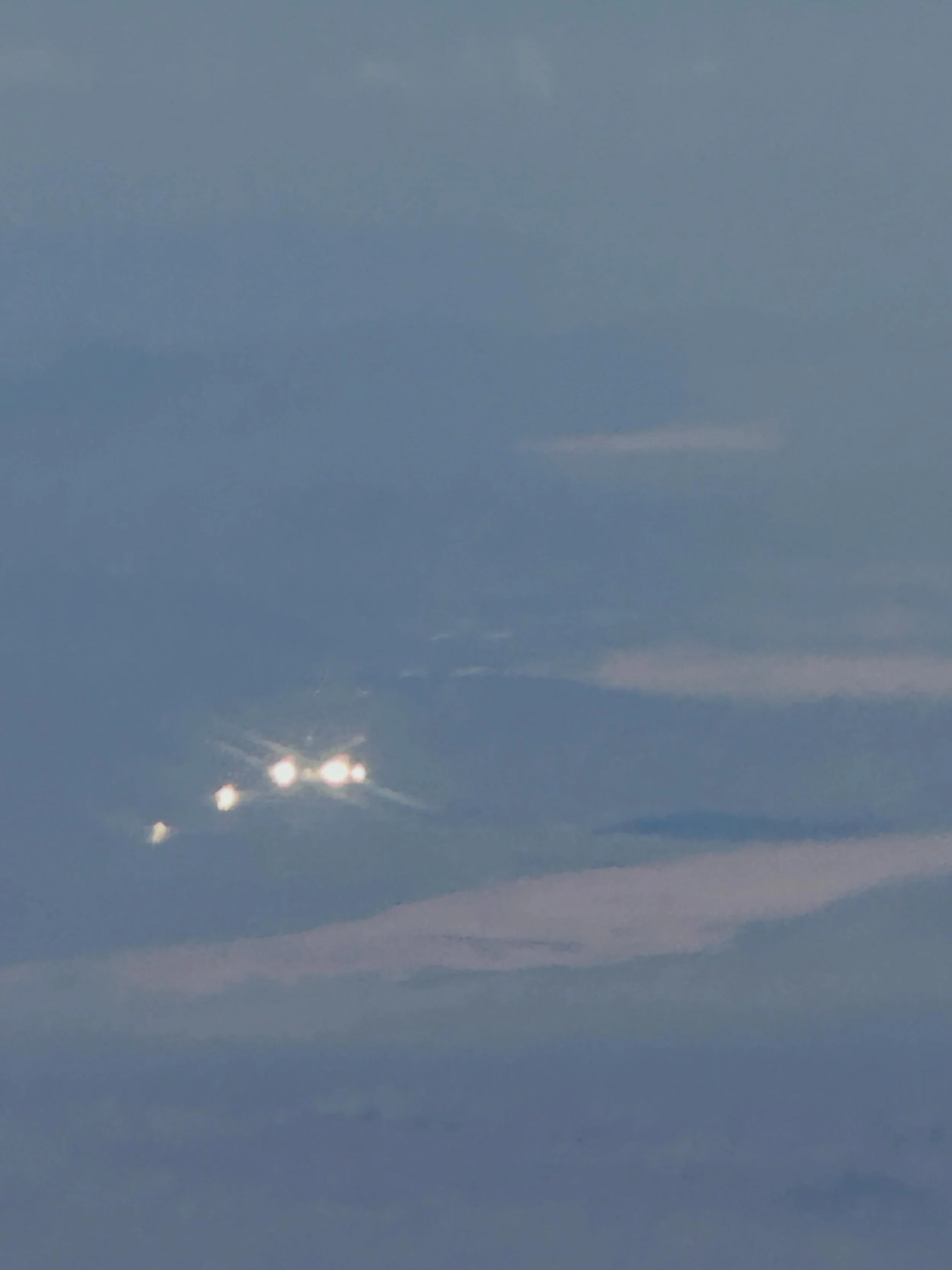 What is this? I flew over the border of California, Arizona and Nevada and this is what I saw!