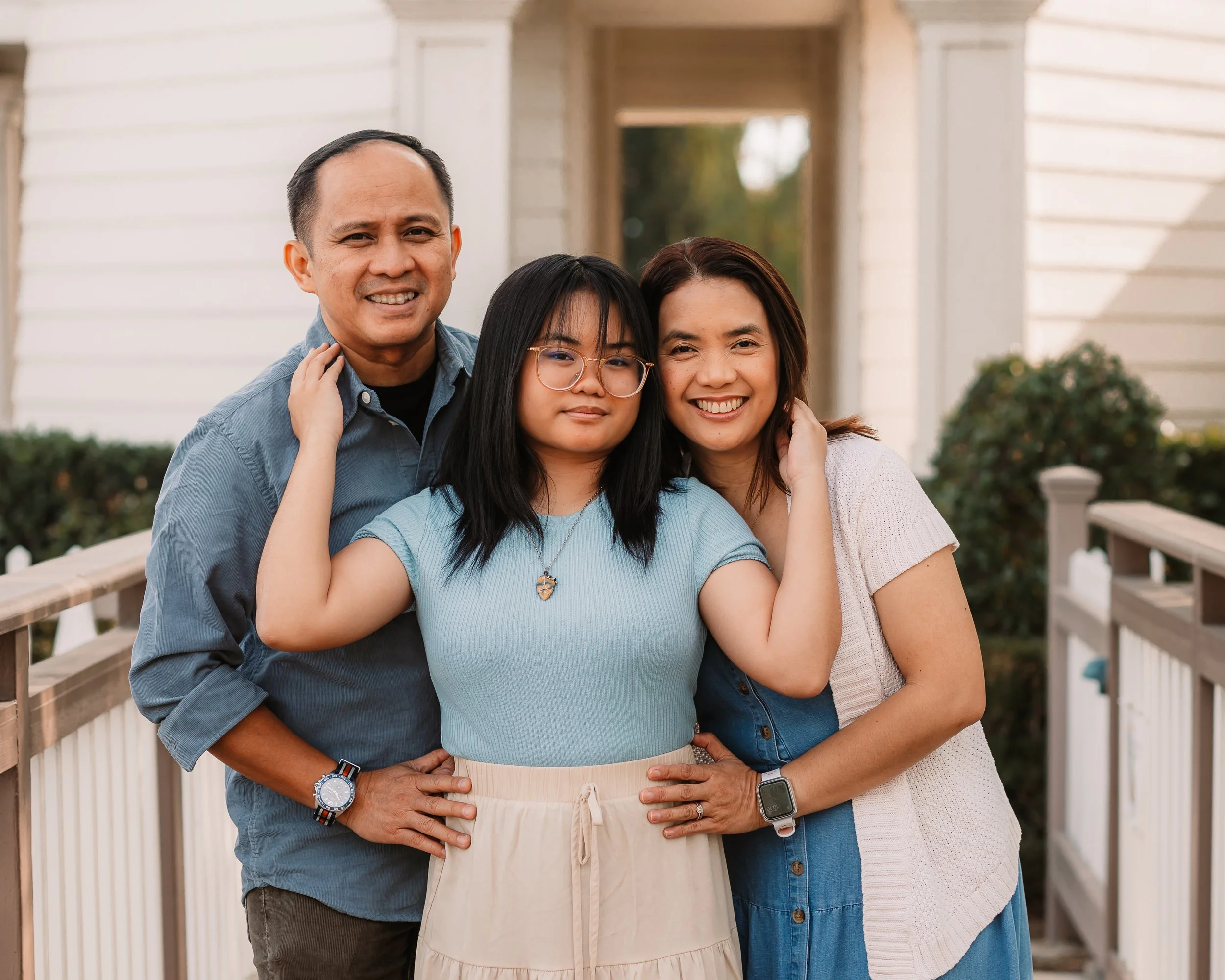 Santa Clarita Photographer - Santa Clarita Family Photographer - Santa Clarita Family Photos - this photo location is at bridgeport valencia santa clarita california - family of 3 photos