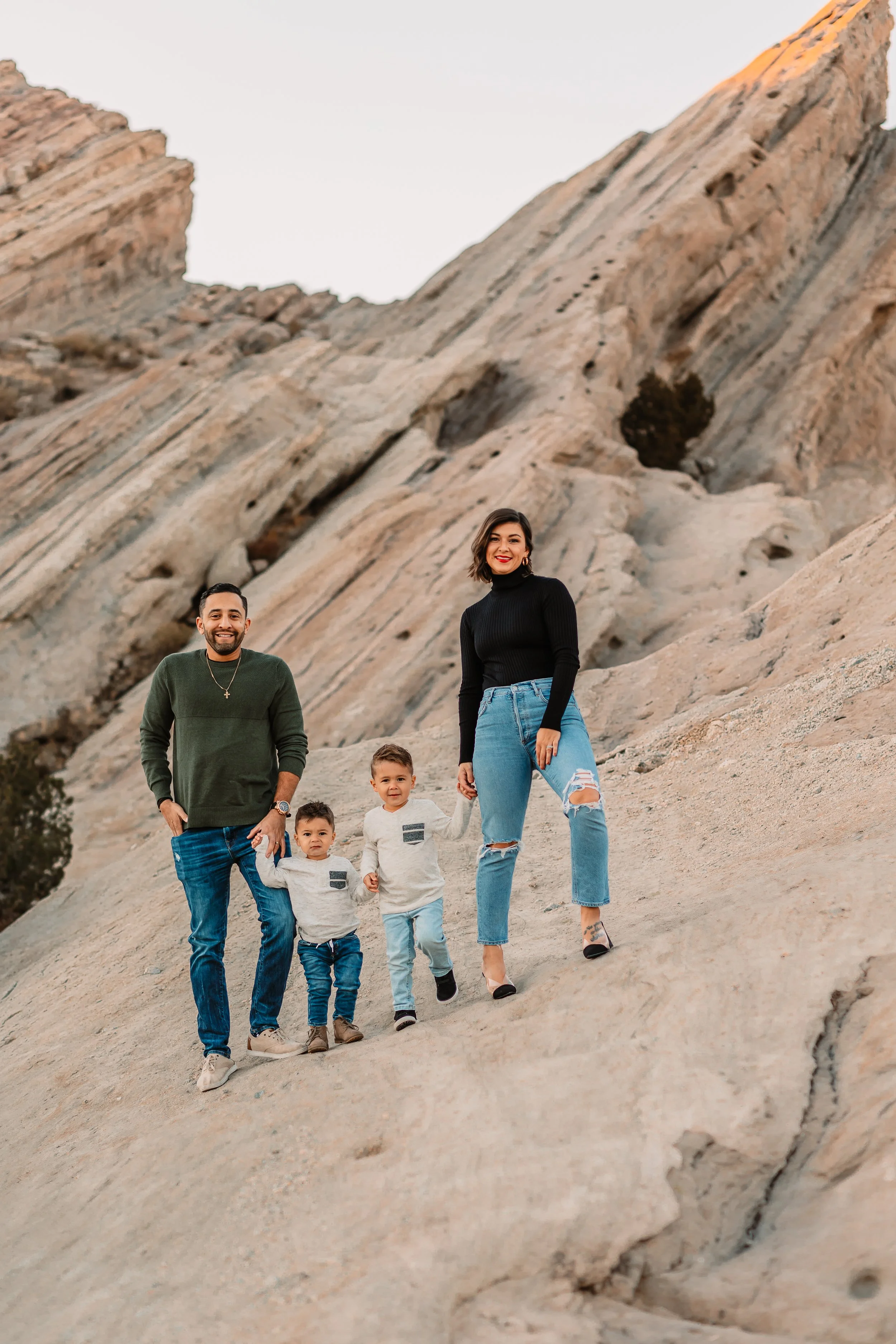 Santa Clarita Photographer - Santa Clarita Family Photographer - Santa Clarita Family Photos - this photo location is at vasquez rocks in agua dulce
