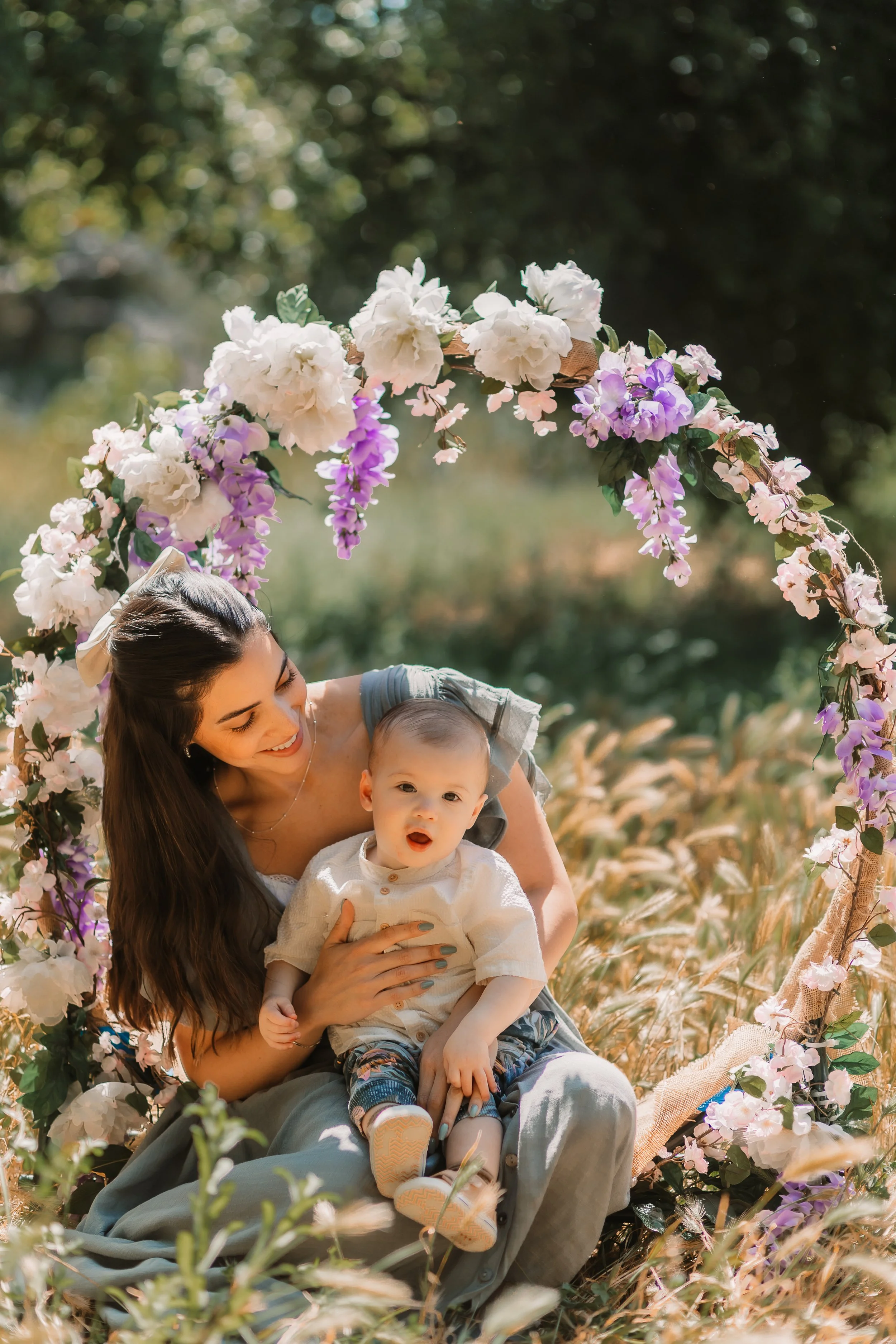 Santa Clarita Photographer - Santa Clarita Family Photographer - Santa Clarita Family Photos - mommy and me session in santa clarita california - placerita canyon nature center