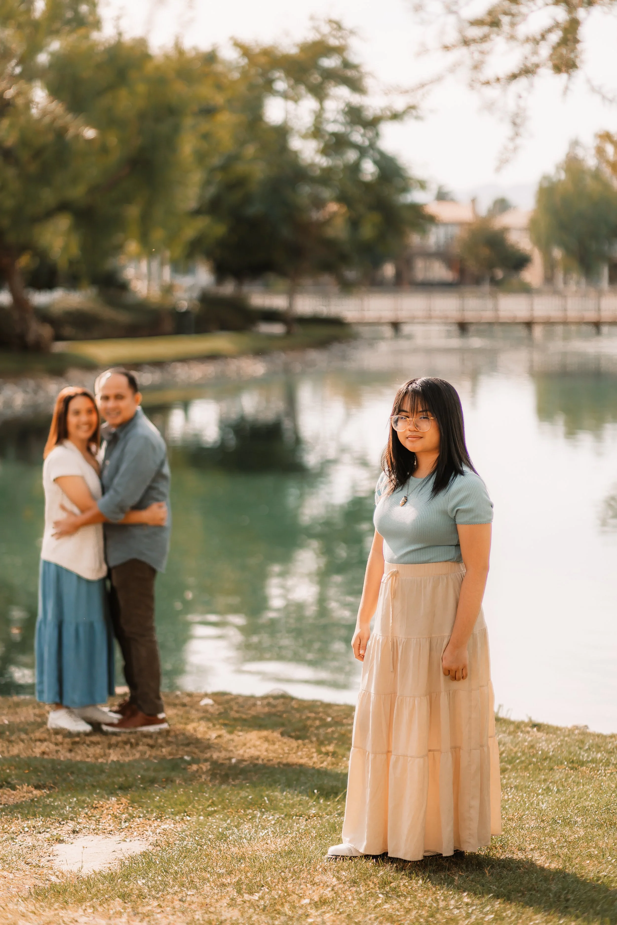 Santa Clarita Photographer - Santa Clarita Family Photographer - Santa Clarita Family Photos - this photo location is at bridgeport valencia santa clarita california - family of 3 photos