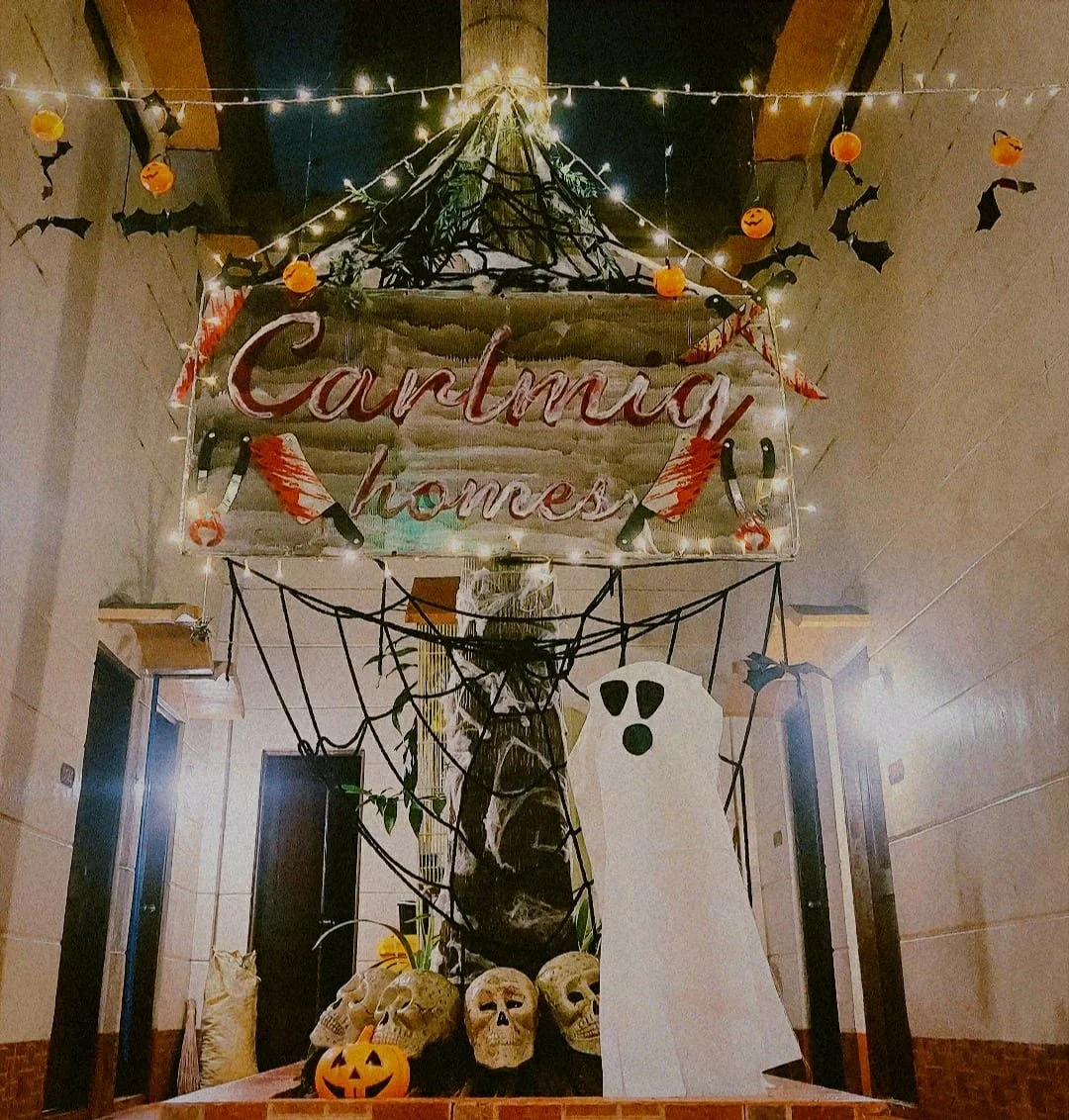 🎃 Spooky Season is Here at Carlmig Homes !!! 👻
Get ready for chills, thrills, and killer deals this Halloween! 🕸️ Whether you&rsquo;re planning a barkada horror movie night, a costume party, or just a cozy staycation, Carlmig Homes has the perfect