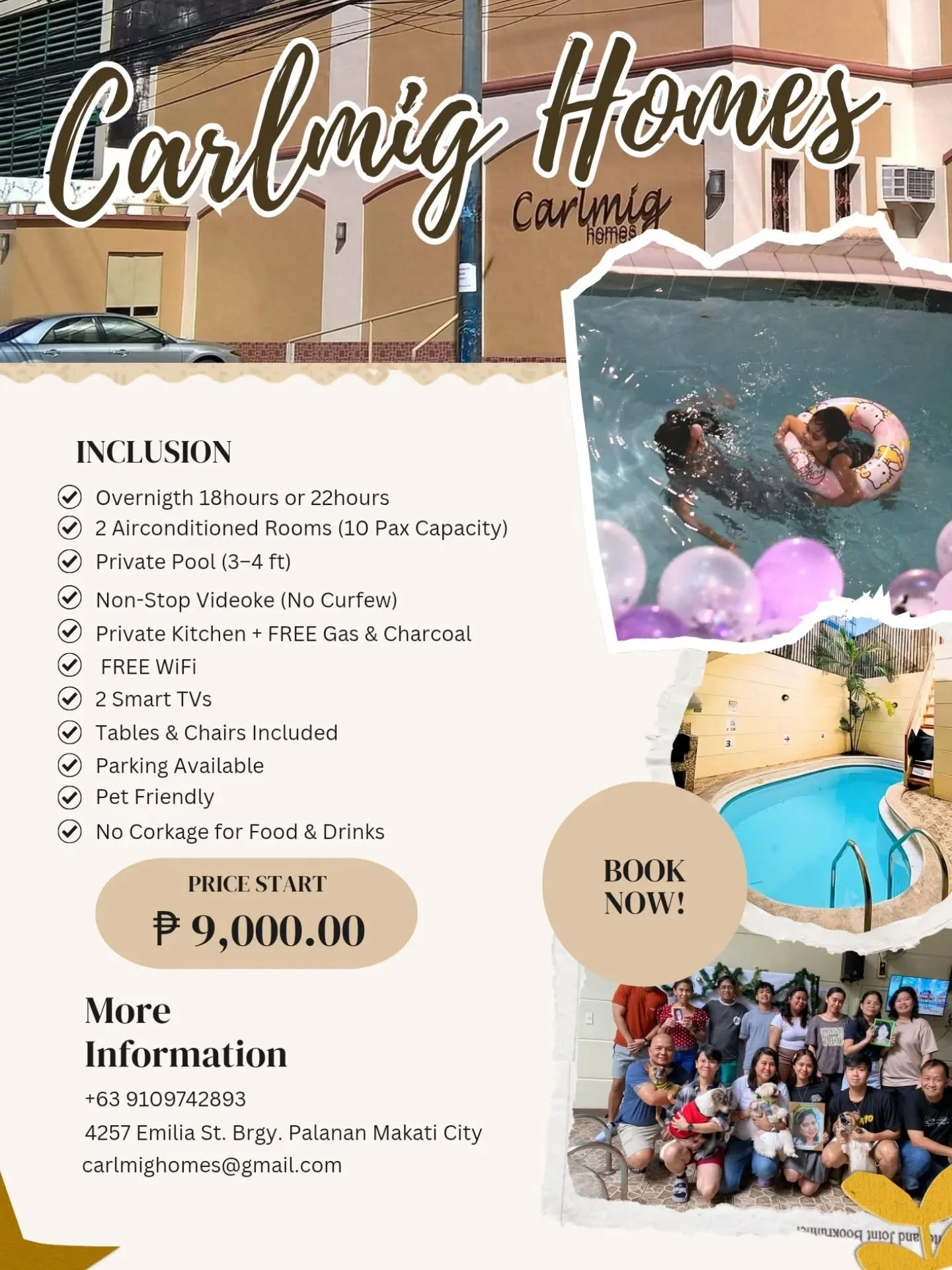 First come, first serve mga mhieee 👀🔥

March is almost SOLD OUT &mdash; lalo na for Holy Week 😭✨ nagkakaubusan na ng slots fr.

If you&rsquo;re planning that fam bonding / barkada core memory moment, this is your sign na mag-secure na NOW na. 🏊&z