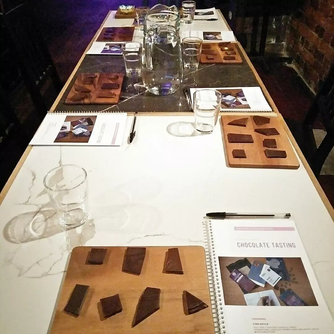 Storytelling through chocolate 📖

Thanks to the wonderful folks who came along to the September Tasting Class - it was a delight to hear the many memories each bar brought up! 

We had flavours as diverse as 'Dad's chocolate mousse', kava, vintage p