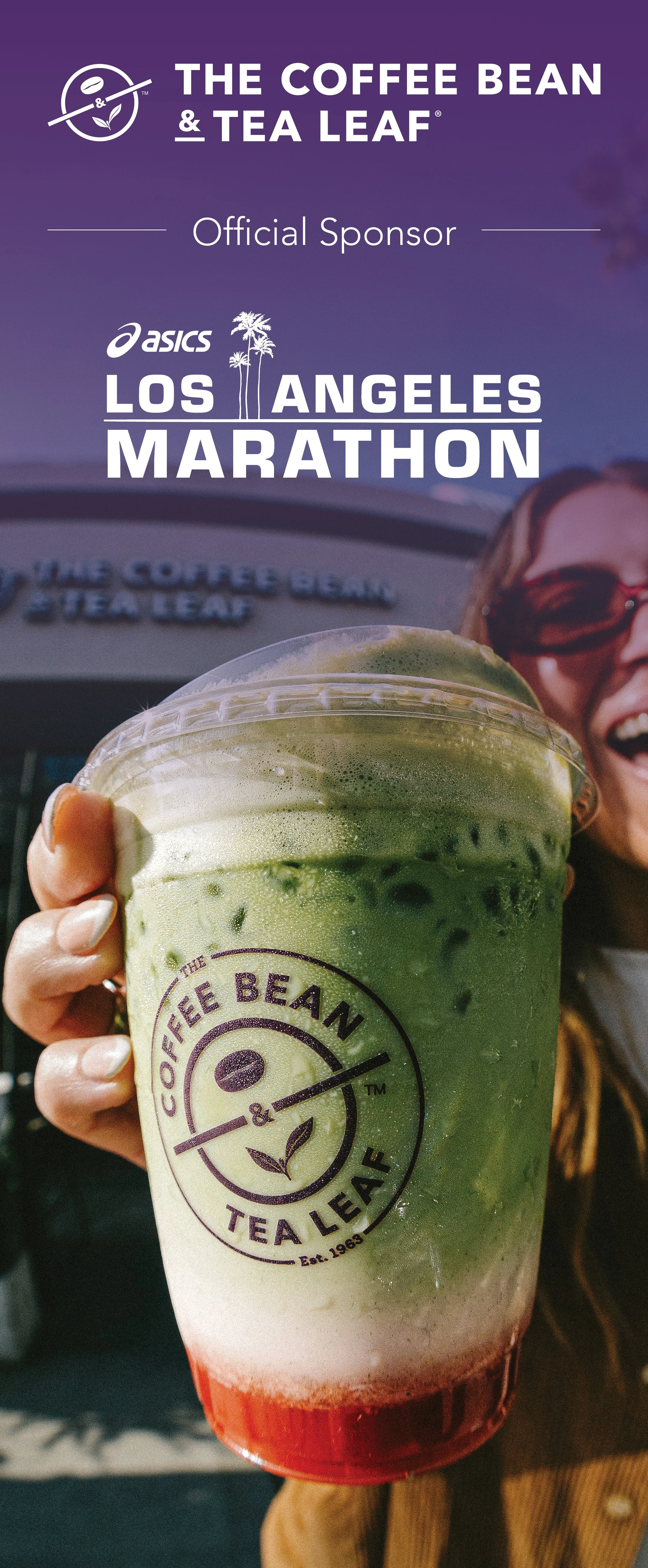 LA Marathon Standing Banner