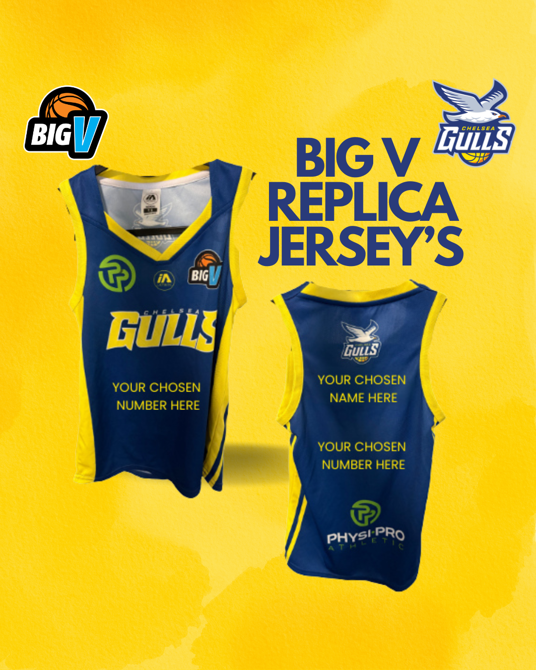 BIG V REPLICA JERSEY