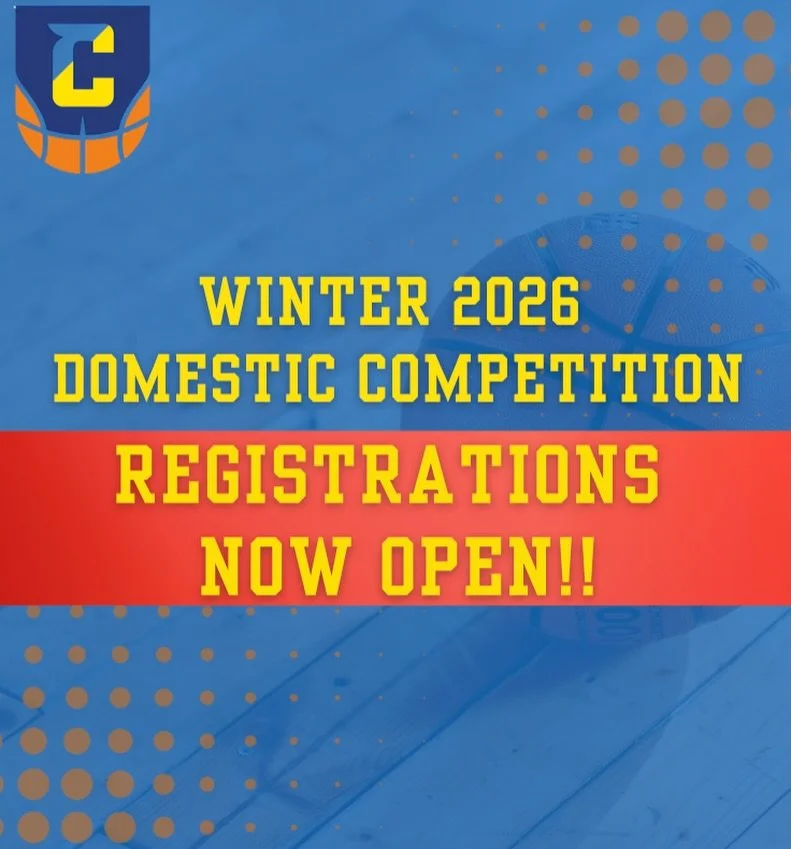 🏀 Winter Domestic 2026 Season is NOW OPEN!
Registrations are officially live &mdash; don&rsquo;t miss out!

Visit our website for all the details.
🔗 Link in bio!