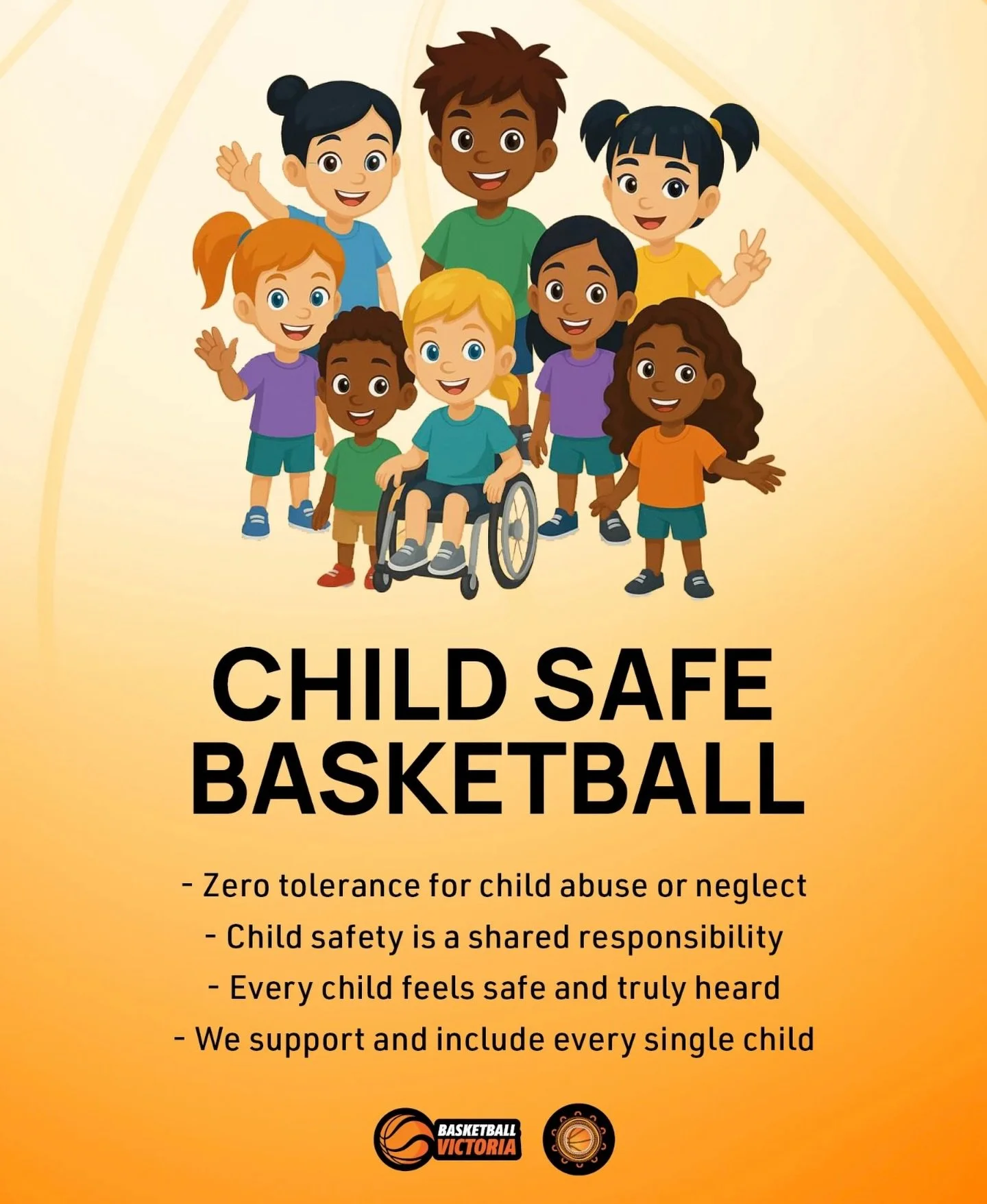 At CADBA, child safety is our top priority. We are committed to providing a safe, supportive, and inclusive environment where every young player can learn, grow, and enjoy the game with confidence.