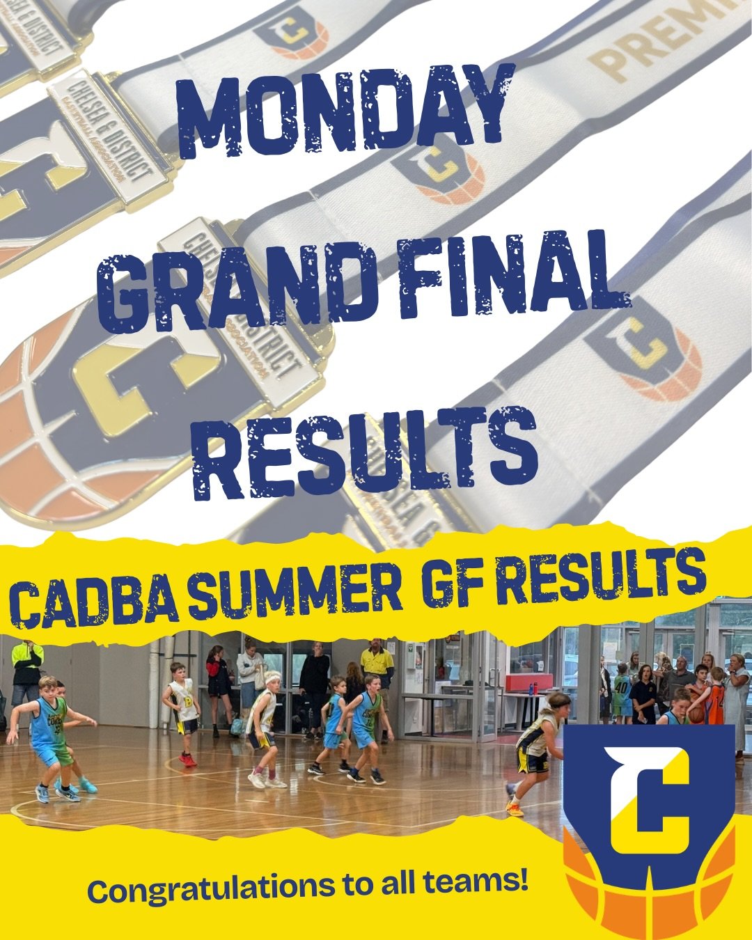 🔥 GRAND FINAL WEEK 🔥🏀
What a way to kick things off at CADBA last night !
Our first night of Grand Finals brought the energy, the intensity and some awesome matchups 💪🏽

👏🏽 Congratulations to tonight&rsquo;s winners
👏🏽 Huge effort from all t