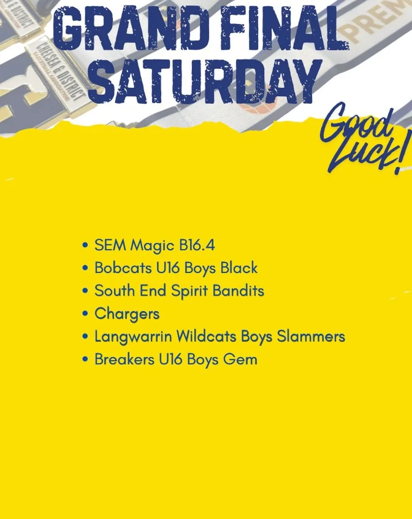 Our final day of Grand Finals! 🏆

Thanks for an amazing week of basketball &mdash; it&rsquo;s been great to see so much talent and competition on display. Good luck to all the teams playing today, give it your all! 🔥👏