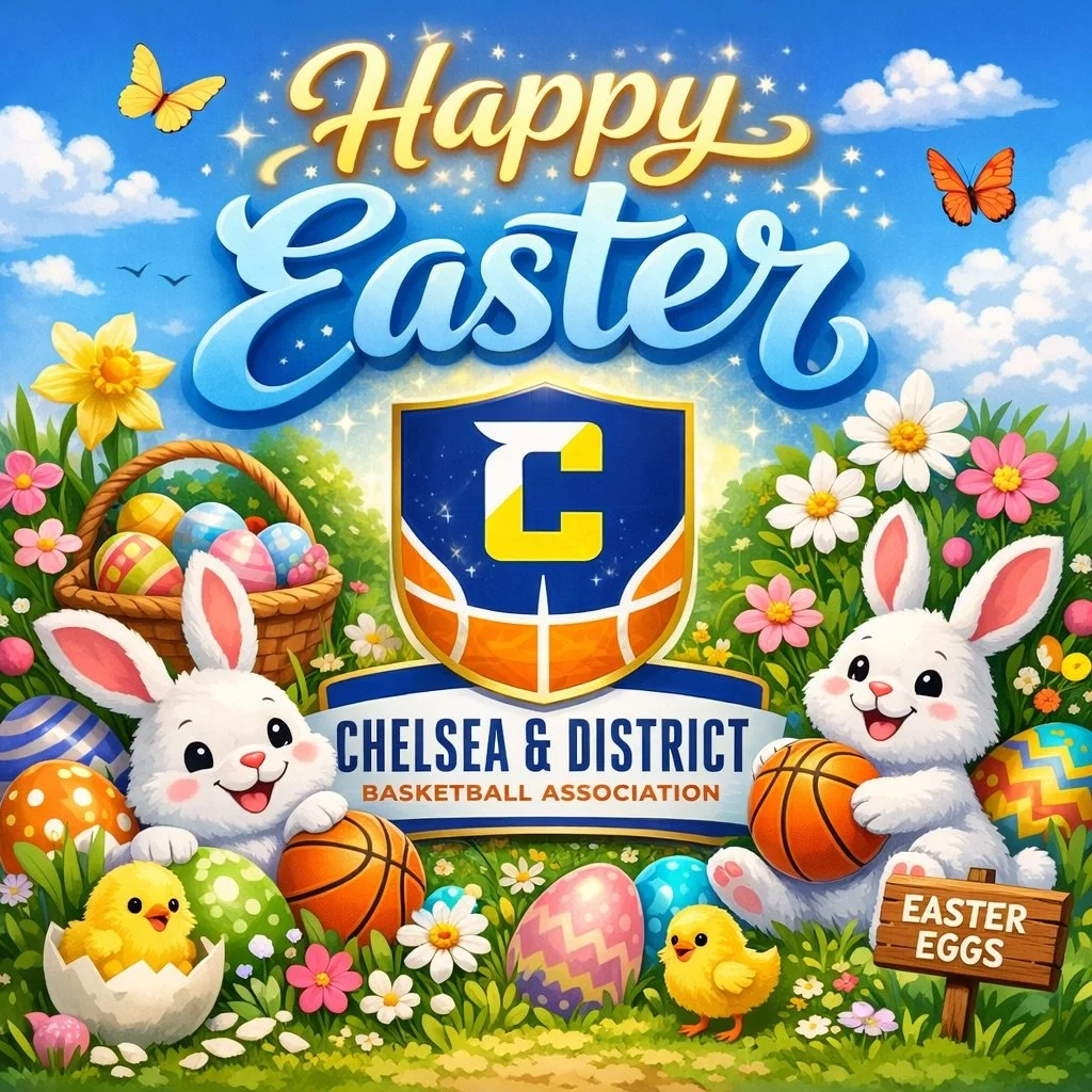 Happy Easter 🏀🐣🥰
Wishing all of our CADBA basketball community a fantastic day with family and friends. We hope you enjoy the Easter break, take some time to recharge, and we look forward to seeing everyone back on court soon!