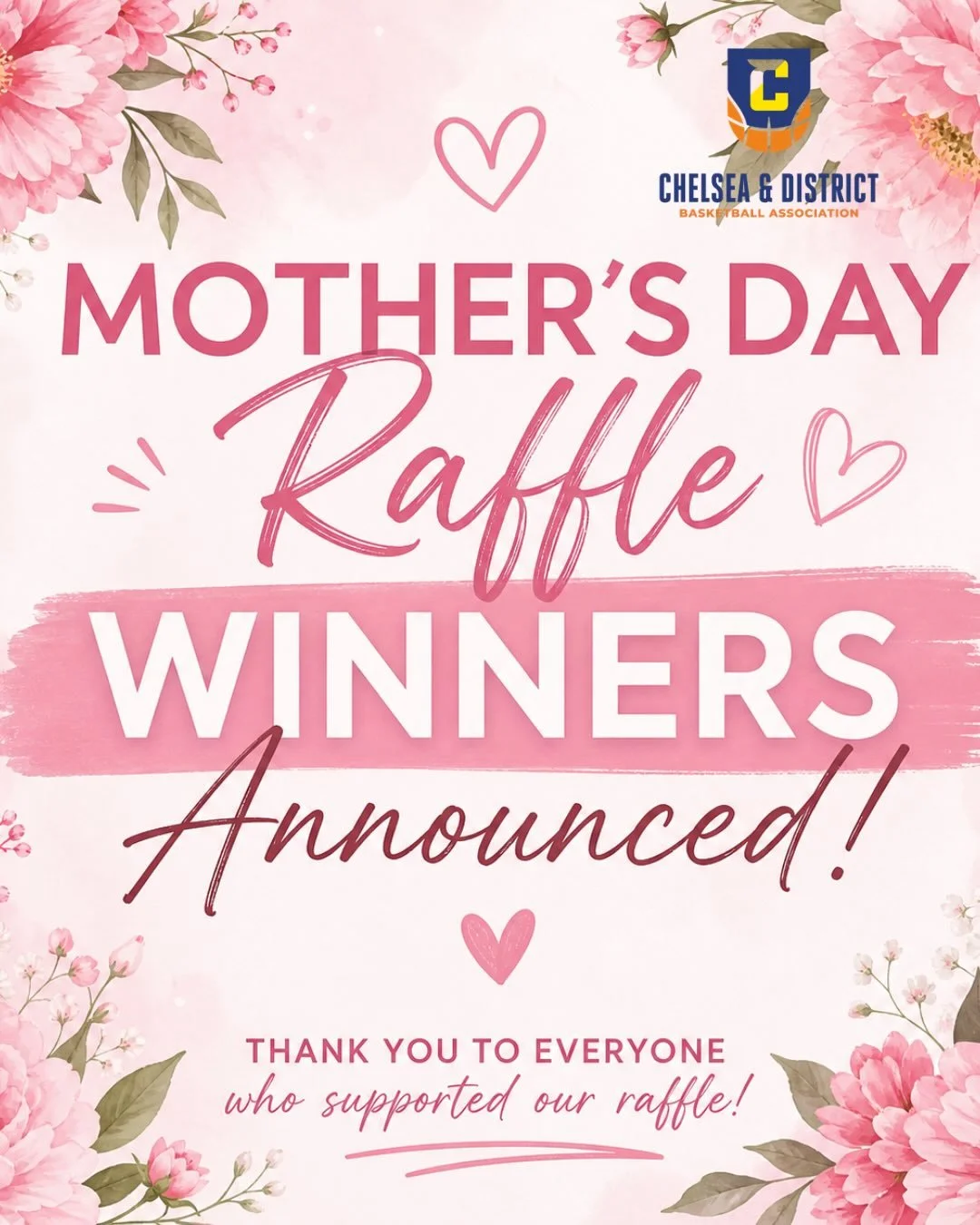 💐🎟️ MOTHER&rsquo;S DAY RAFFLE WINNERS ANNOUNCED! 🎟️💐

A huge THANK YOU to everyone who supported our Mother&rsquo;s Day raffle! Together we raised over $700 through ticket sales 🤍✨
An incredible result and it&rsquo;s all thanks to our amazing co