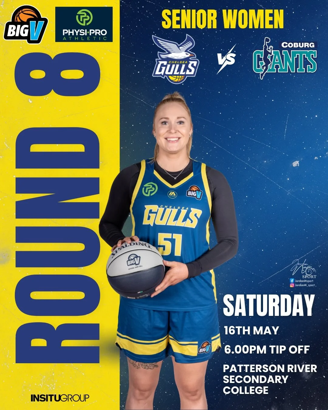 🏀 BIG V GAMES THIS WEEK 🏀

BIG weekend ahead for the club 👀🔥

Double header action this Saturday with both our Women&rsquo;s &amp; Men&rsquo;s teams hitting the floor at home this week🏀💙

Then the YLM are straight back at it again on Sunday bac