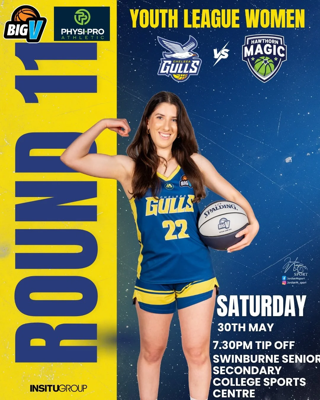 Our Youth League Women and Youth League Men are both back on the road this Saturday night looking to make a statement 💙💛🏀

After a strong stretch of basketball, both sides are ready to bring the energy, compete hard and take on another big challen