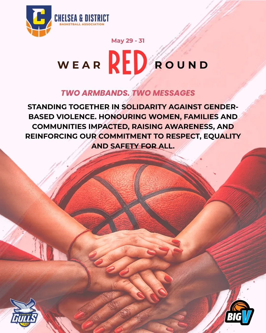 🔴 WEAR RED ROUND 🔴

This round, CADBA stands in solidarity with women, families and communities impacted by gender-based violence.

Sport has the power to bring people together, create conversations, and drive positive change. By wearing red, we ar