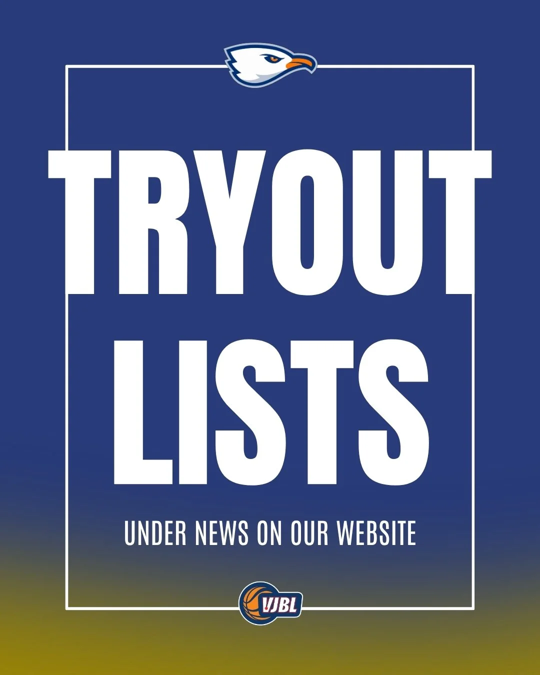 CHELSEA GULLS TRYOUTS: LISTS ANNOUNCED