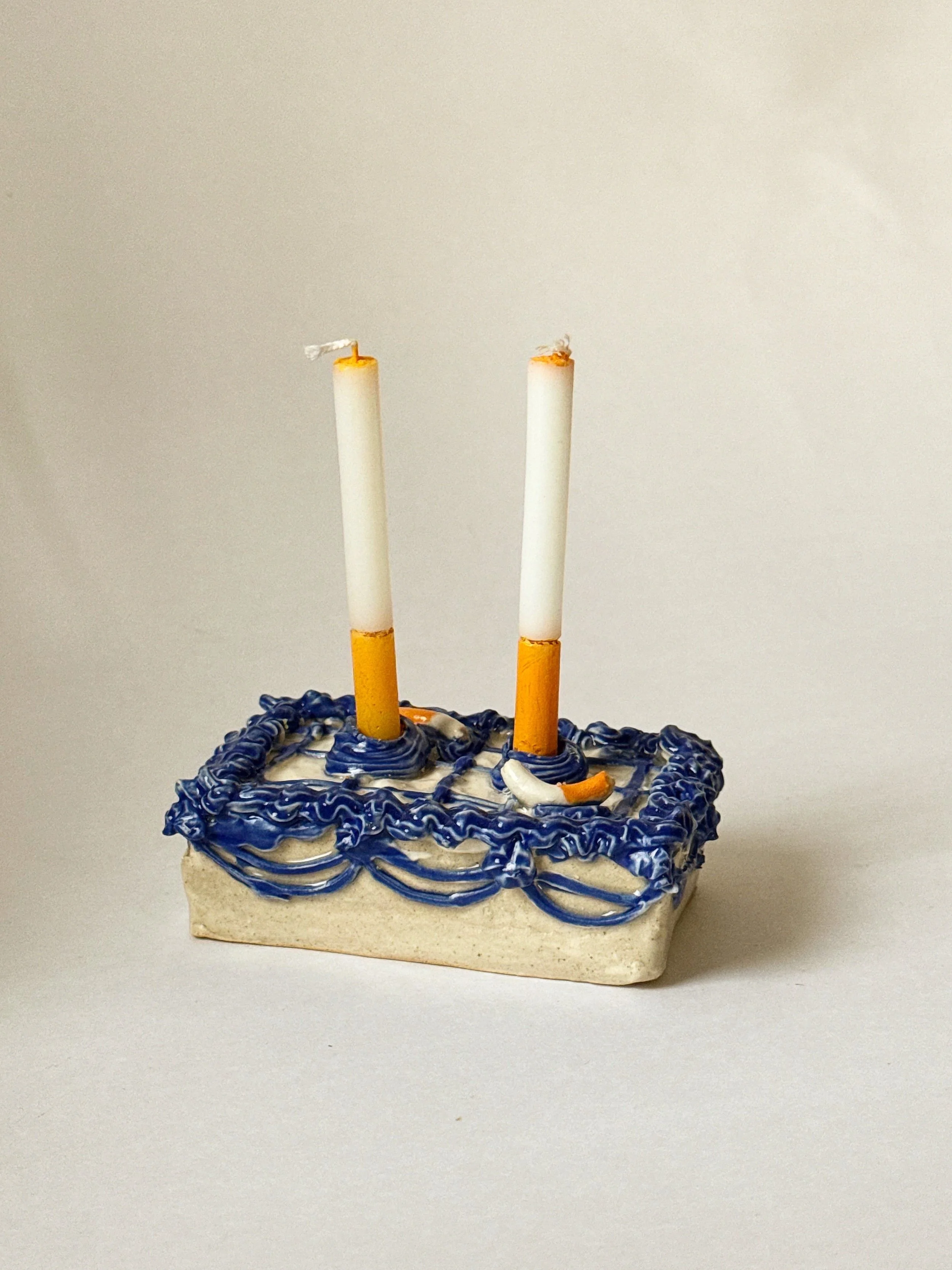 Blue Frilly 2 Candle Cake 2.JPG