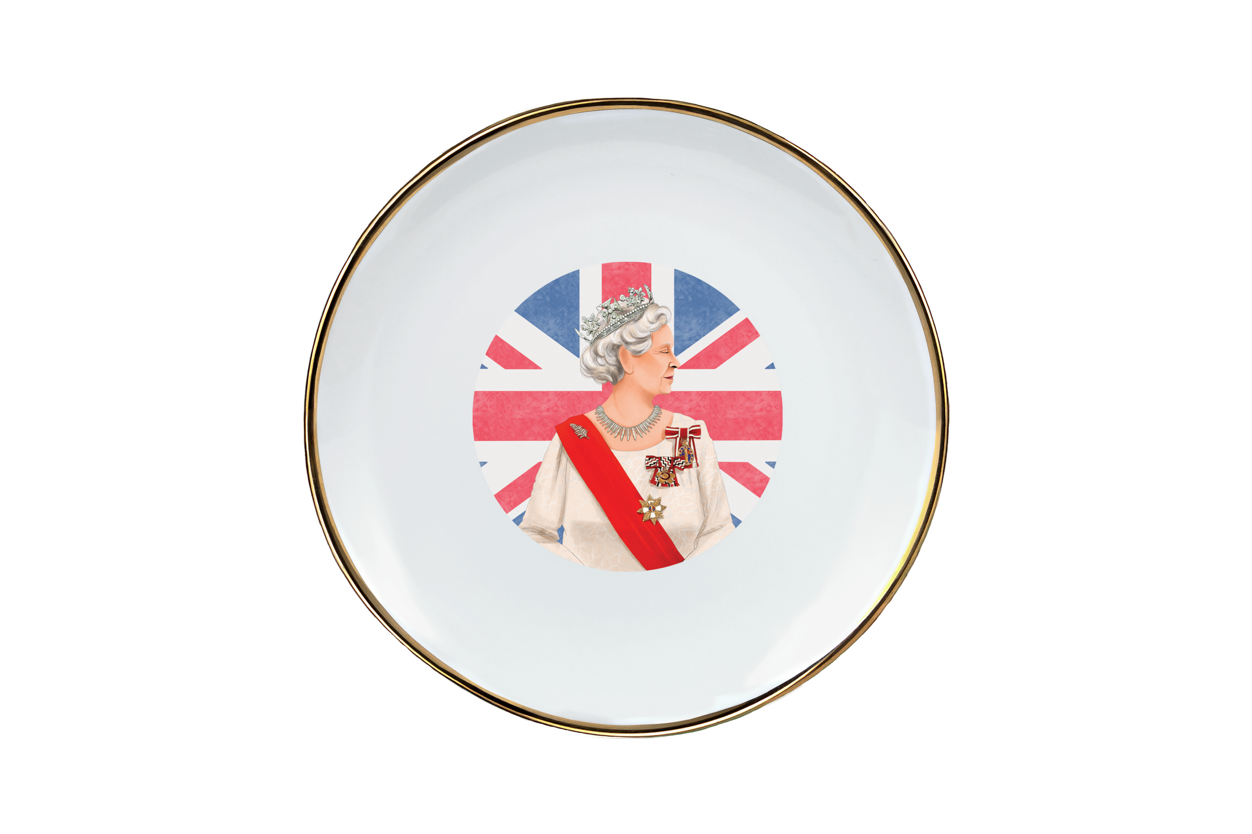 Elizabeth Dessert Plate — Who Icons