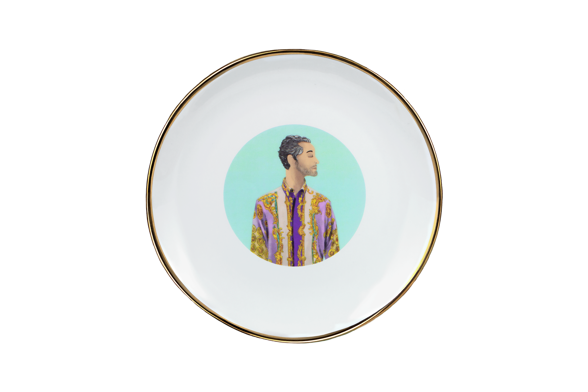 Gianni Dessert Plate — Who Icons