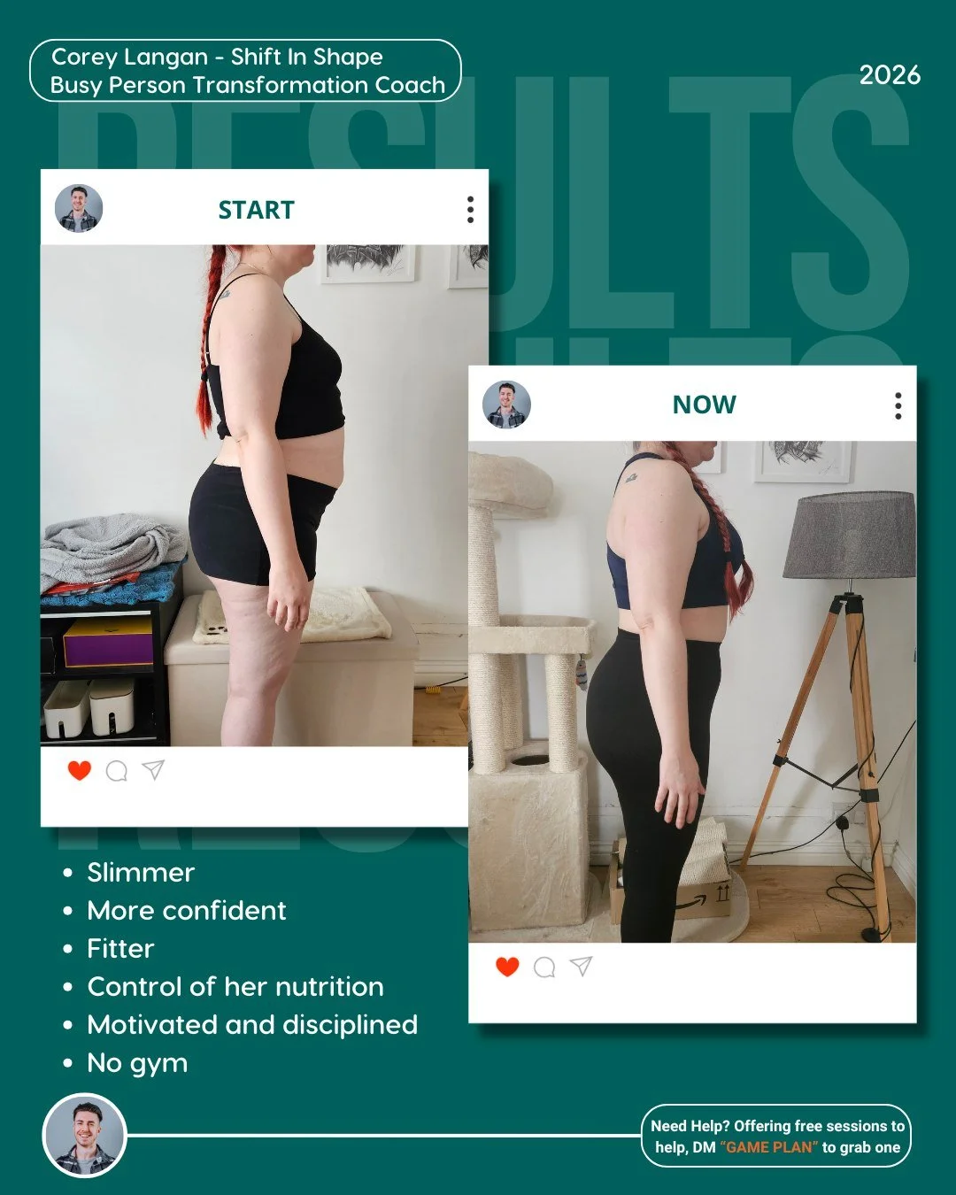 From rock bottom, physically and mentally, to superhero-level confidence and progress. 💪

Before joining, Katie was at rock bottom with her health and fitness. 

She'd get out of breath walking up the stairs, which hadn't ever happened in her life. 