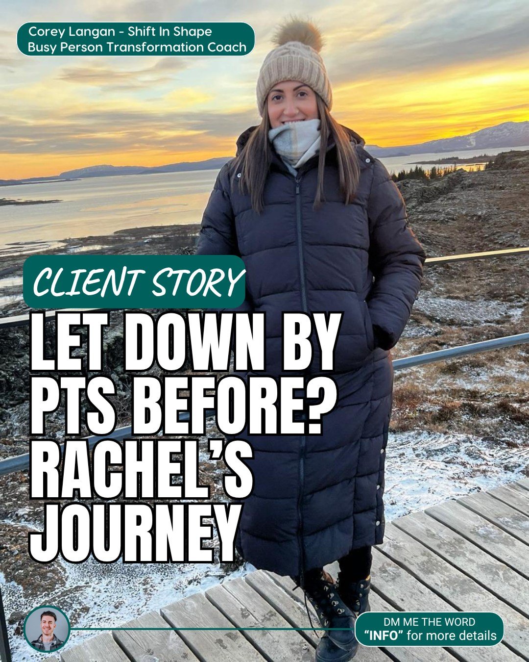 Feeling let down by PTs in the past and now your guard is up? So did Rachel. 🛡️

When Rachel first came to me and told me her past dealings with PT's,

I felt frustrated for her. 😔

She&rsquo;d worked with PT's before&hellip; but never got the supp