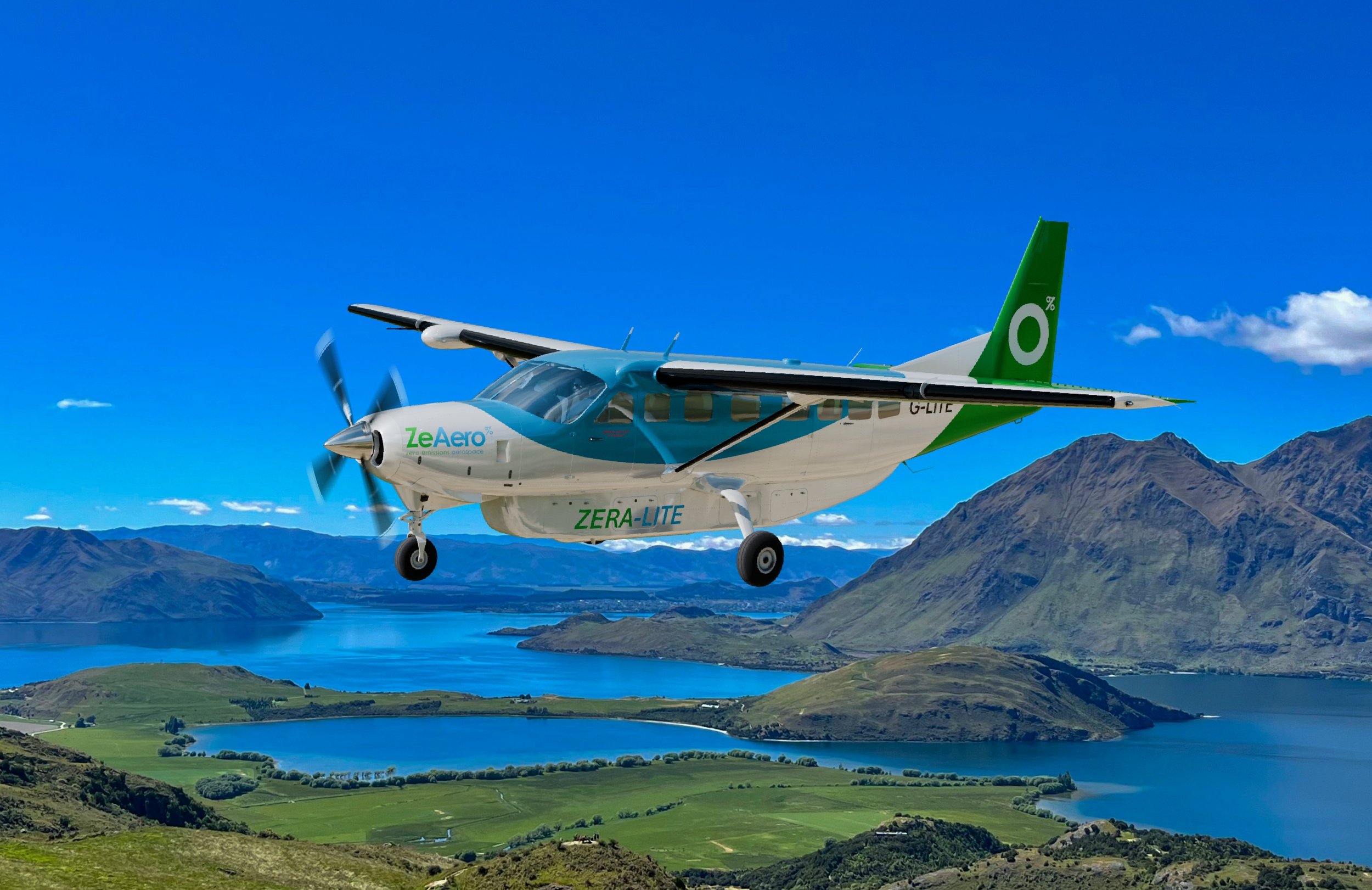 ZeAero% unveils the ZERA-LITE LH2 retrofit solution for the Cessna Caravan