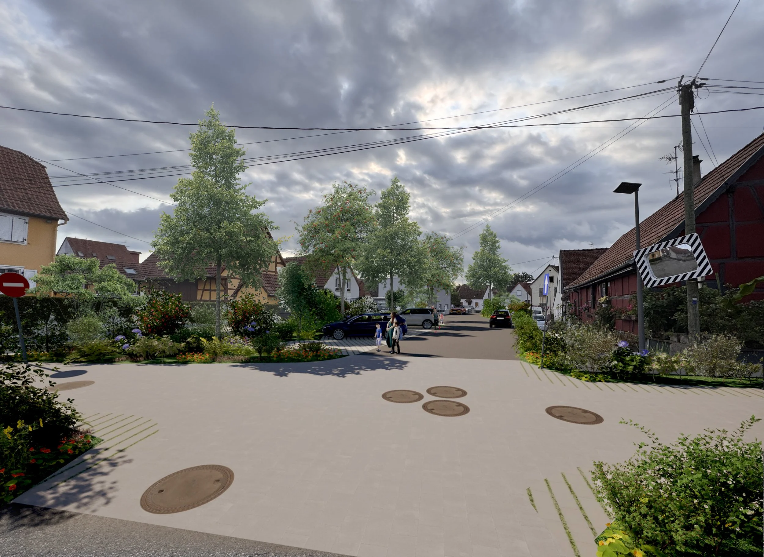 SAND / Rue de l'Ecole